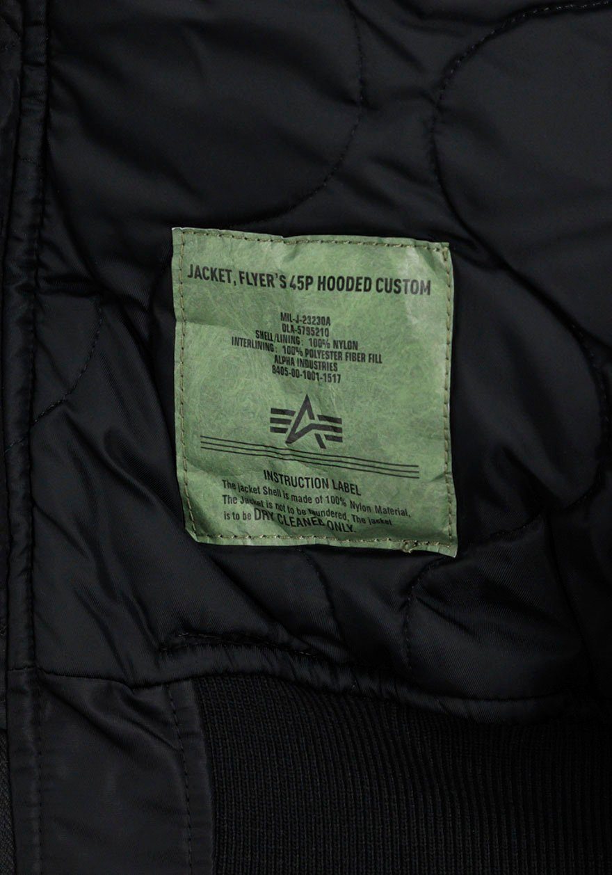 Alpha Industries Bomberjack 45P Hooded Custom