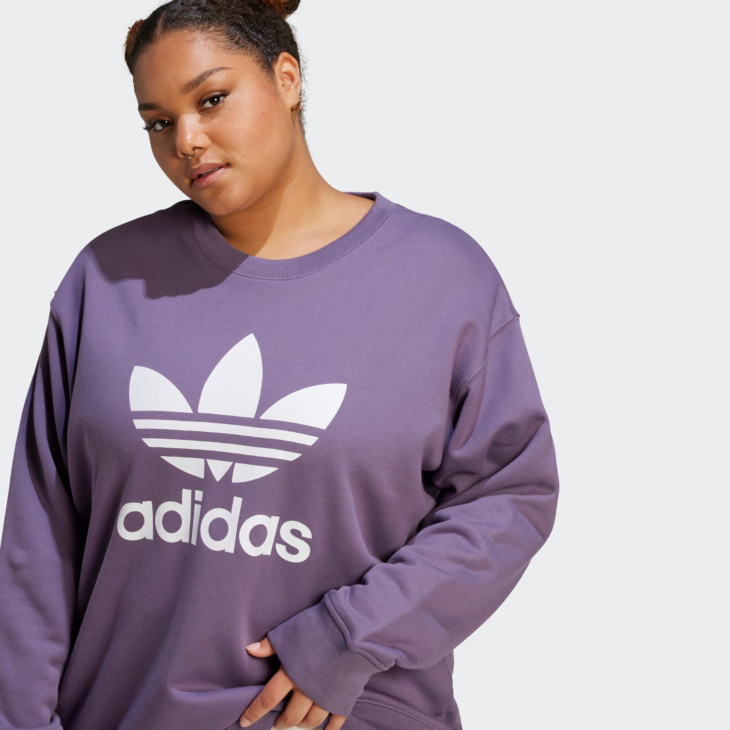 Adidas originals trf sweatshirt sale