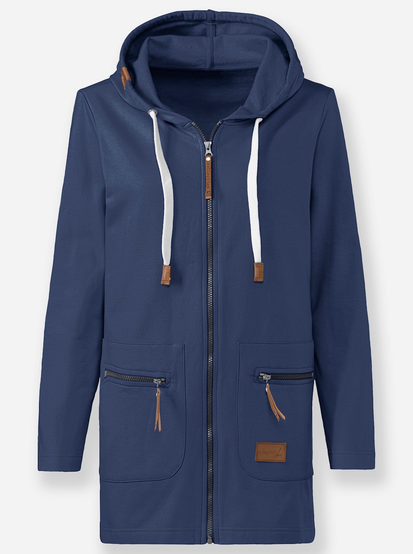 Casual Looks Shirtjasje Sweatvest (1-delig)