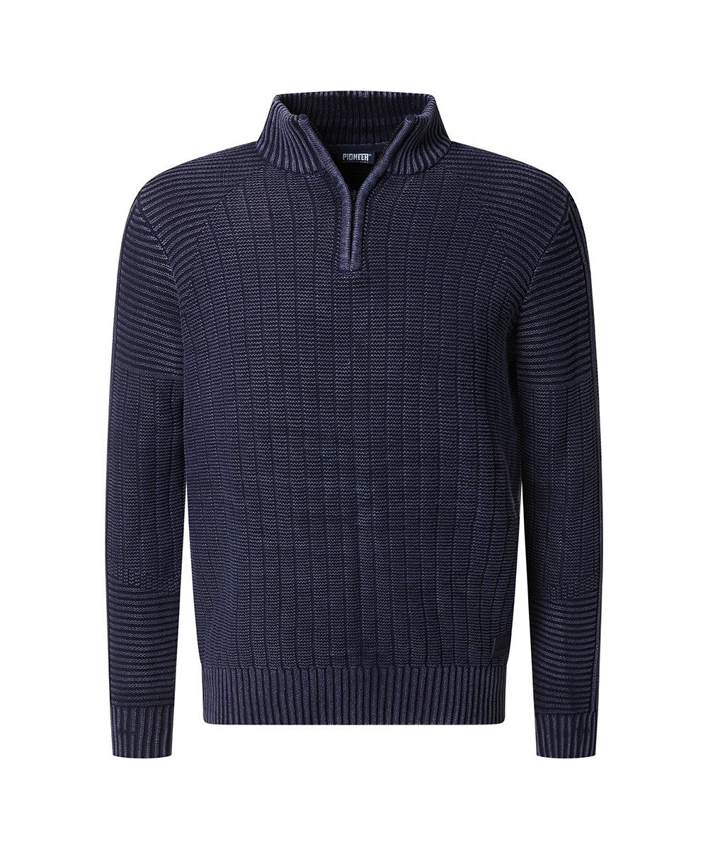 Pioneer Authentic Jeans Gebreide trui met breimotief
