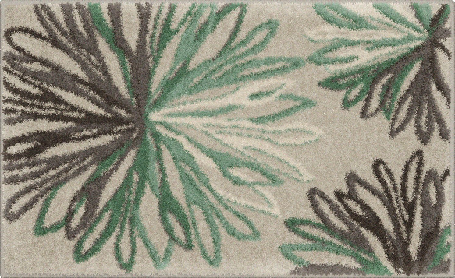 Grund Badmat ART bloemig patroon, elegante badmat (1 stuk)