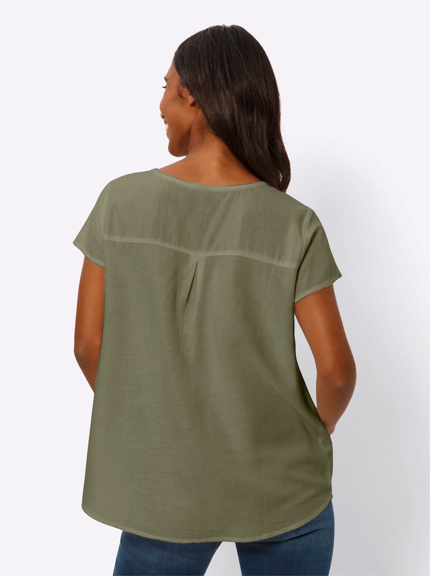 heine Blouse met korte mouwen