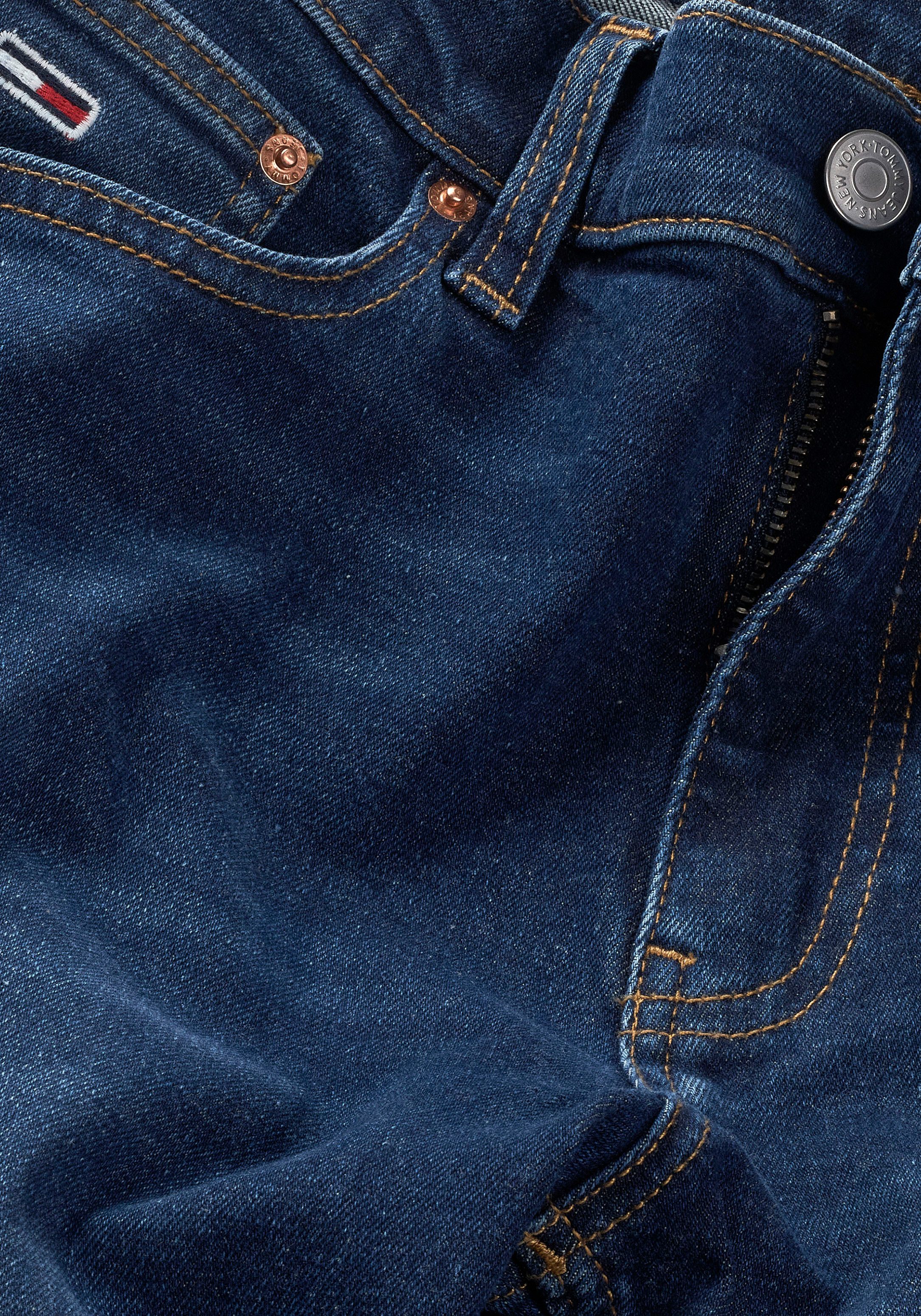TOMMY JEANS Regular fit jeans RYAN RGLR STRGHT met gestempeld logo