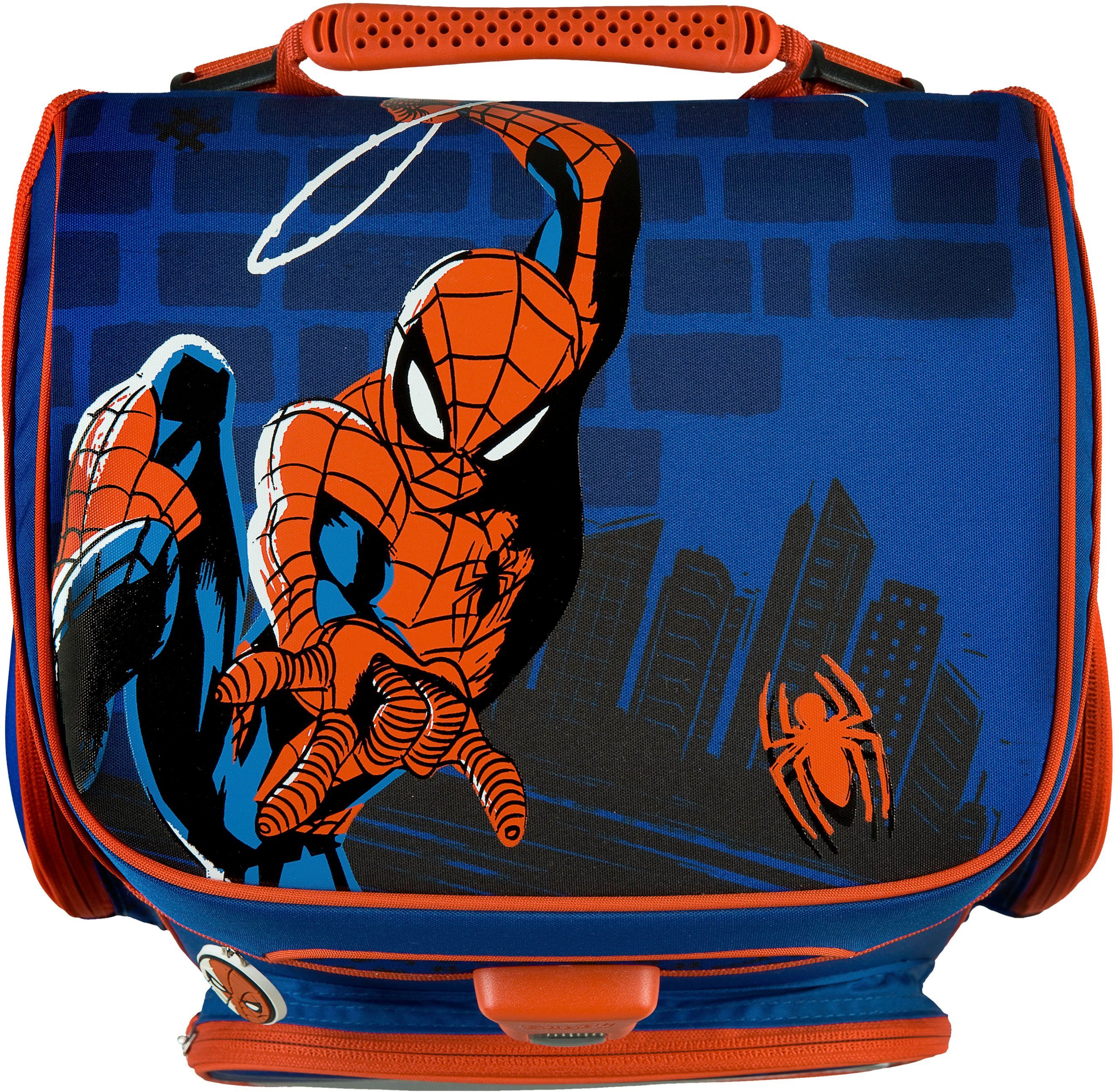 Scooli Schooltas EasyFit, Spider Man (set, 5-delig)