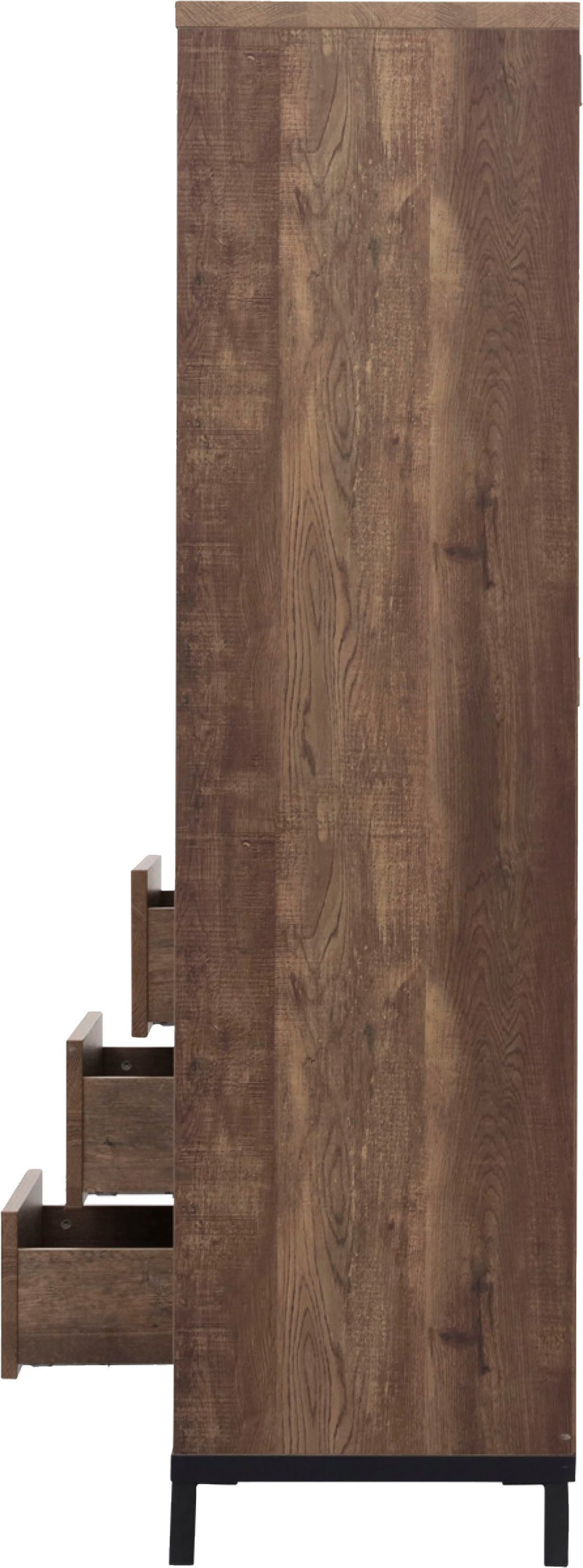 OMG Design Multifunctionele kast Stanley woonkamer kast met schuifdeur, hoogte 170 cm