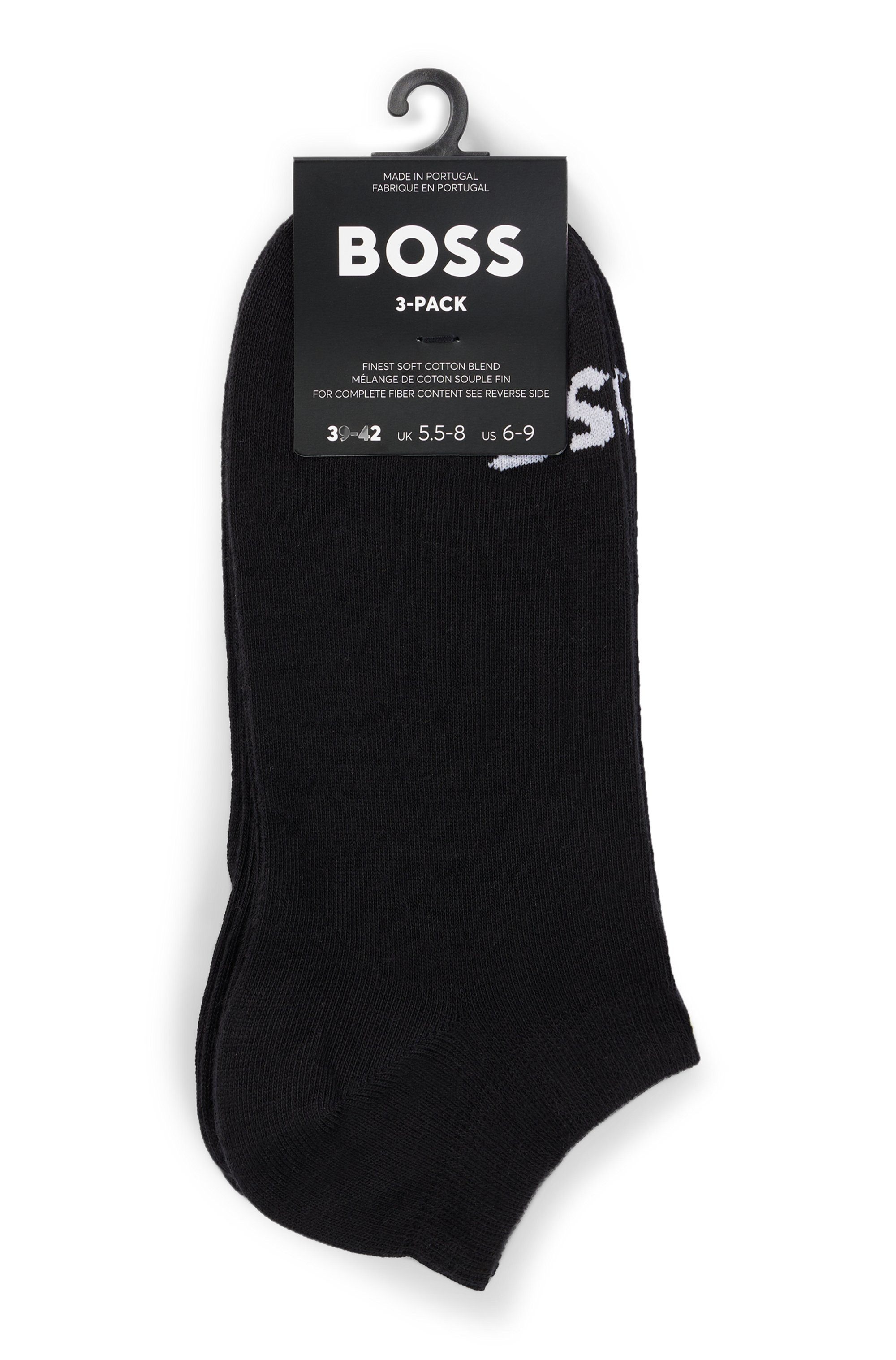 BOSS Sneakersokken 3P AS Logo CC W met boss logo-opdruk (3 paar, Set van 3)