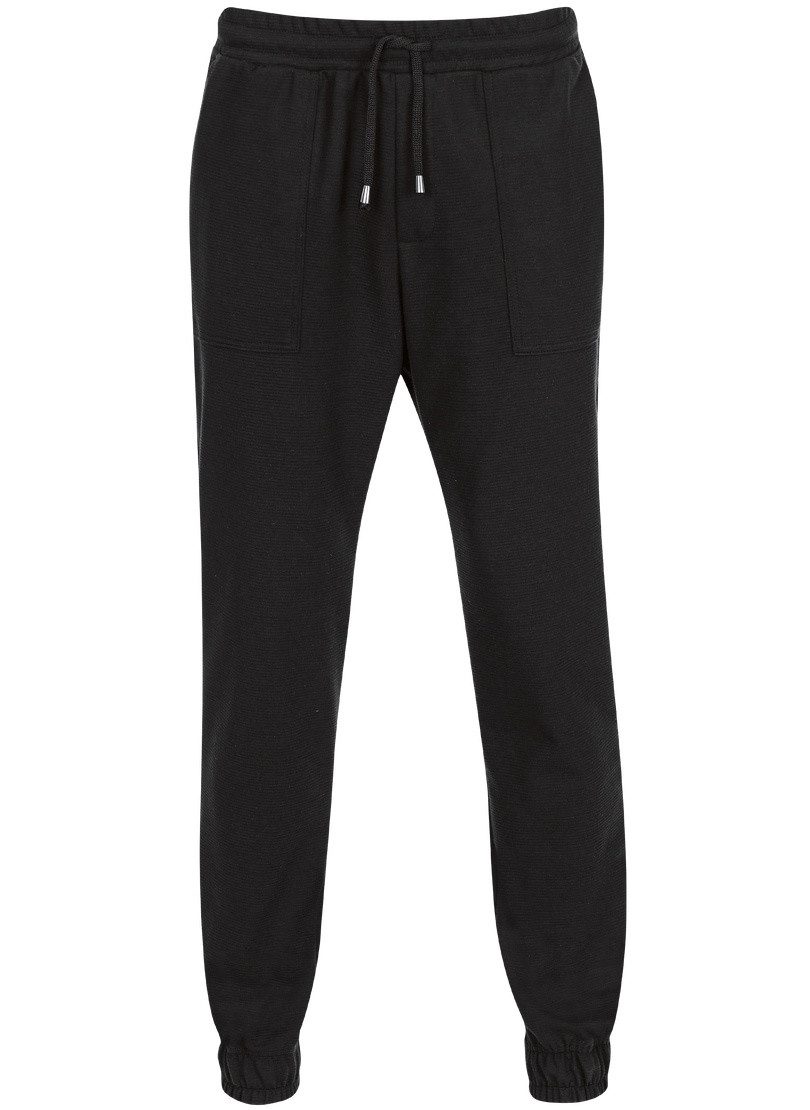 Trigema Jerseybroek TRIGEMA joggingbroek met opgestikte zakken (1-delig)