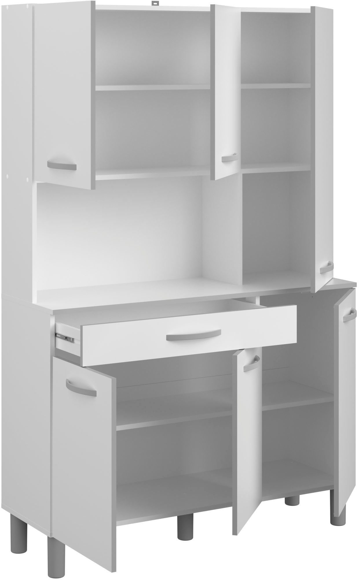 Parisot Kastenset Season 1, Multifunctionele kast, buffetkast, opslag (set, 2 stuks)