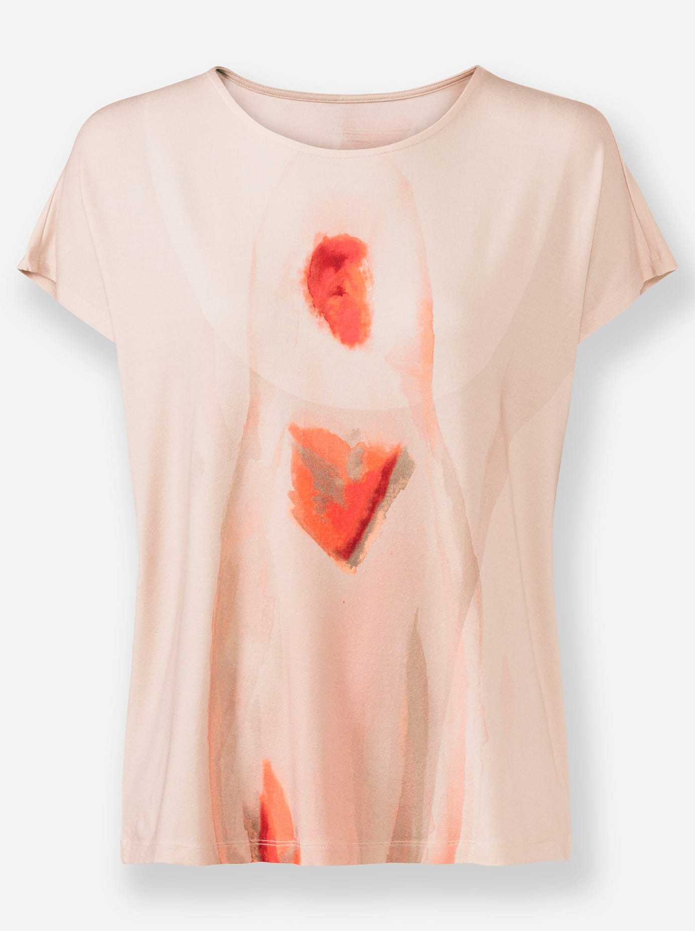 heine Shirt met korte mouwen Gedessineerd shirt (1-delig)