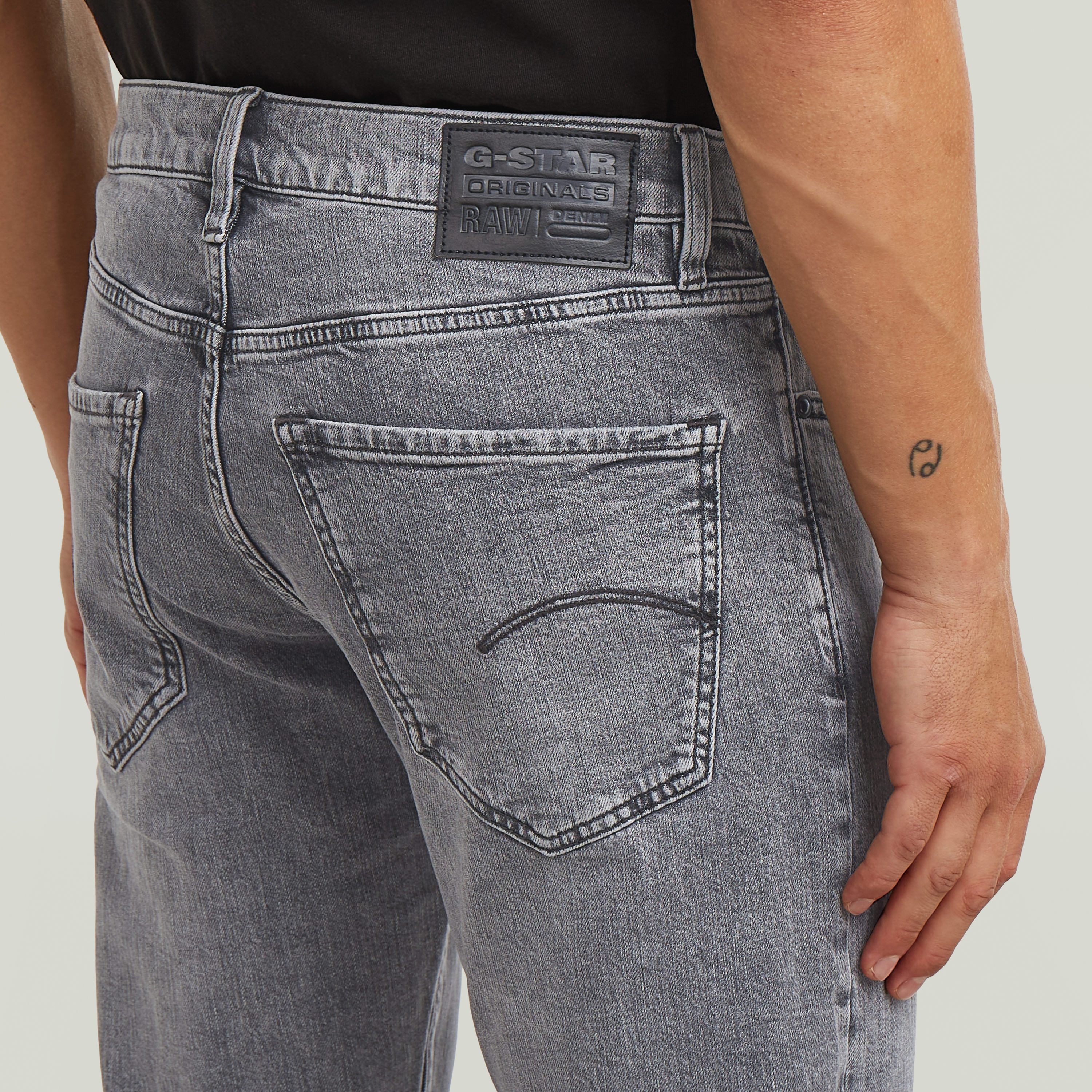 G-Star RAW Straight jeans Mosa Straight met lichte naden