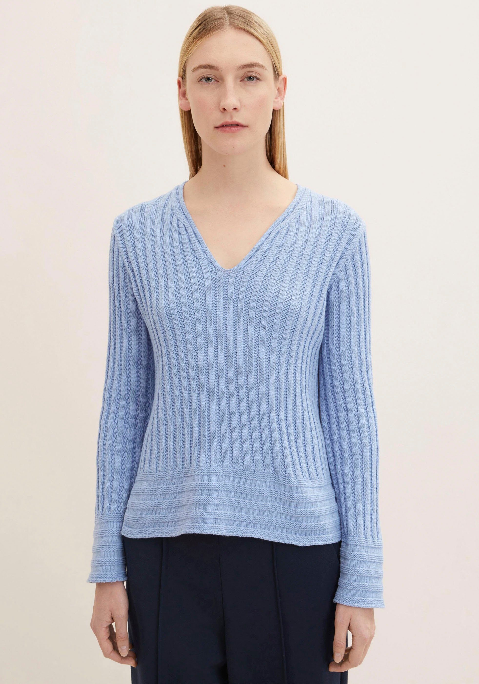 Tom Tailor Trui met V-hals Tom Tailor damestrui V-hals