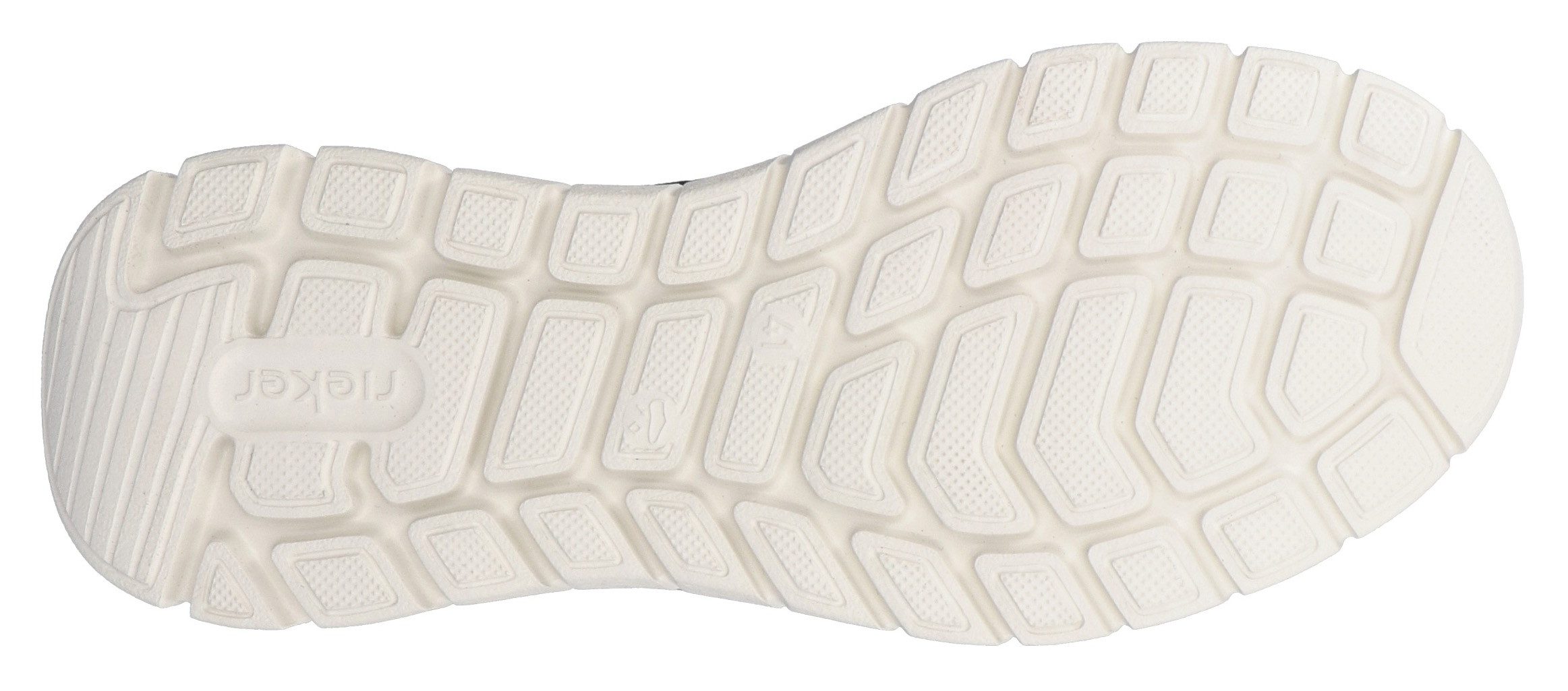 Rieker Slip-on sneakers , instapschoen, slipper, vrijetijdsschoen, elastische band en lichte zool