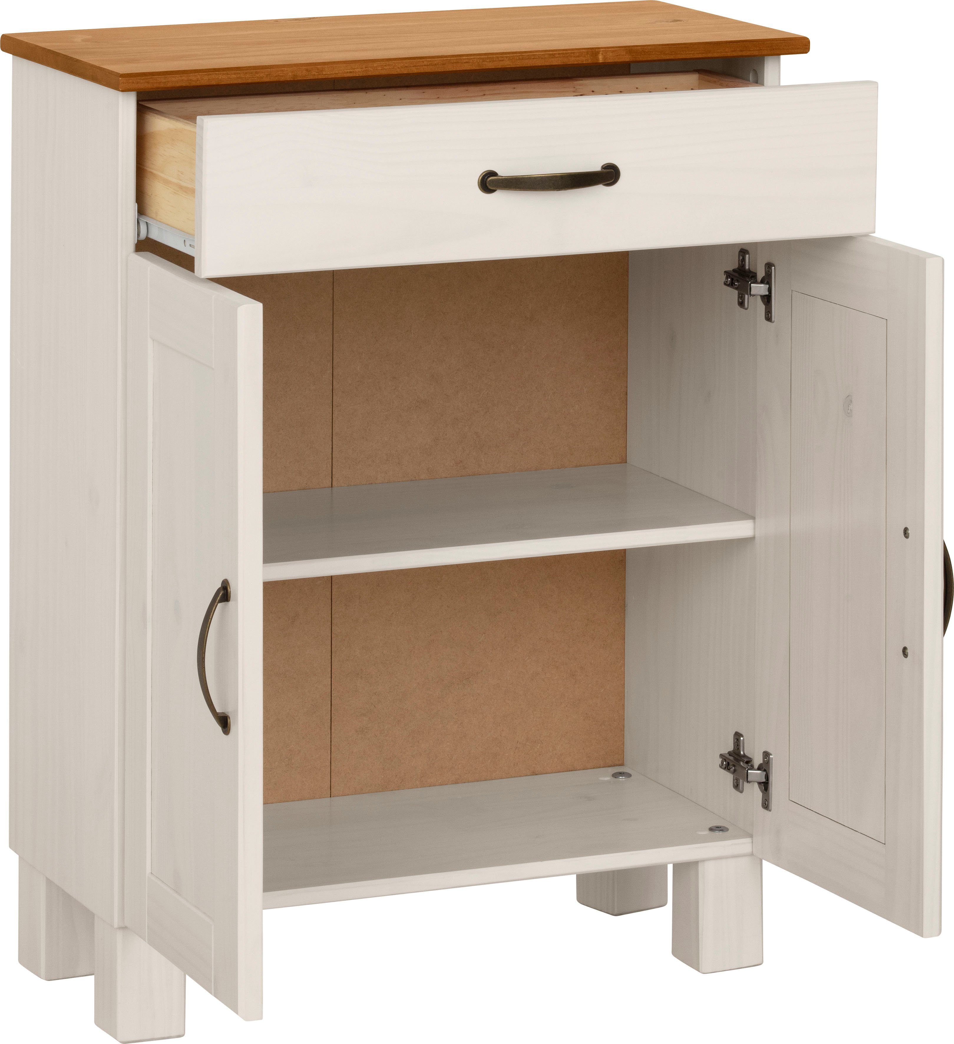 Home affaire Onderkast Rodby Massief, FSC®-gecertificeerd hout, breedte 60 cm, hoogte 80 cm