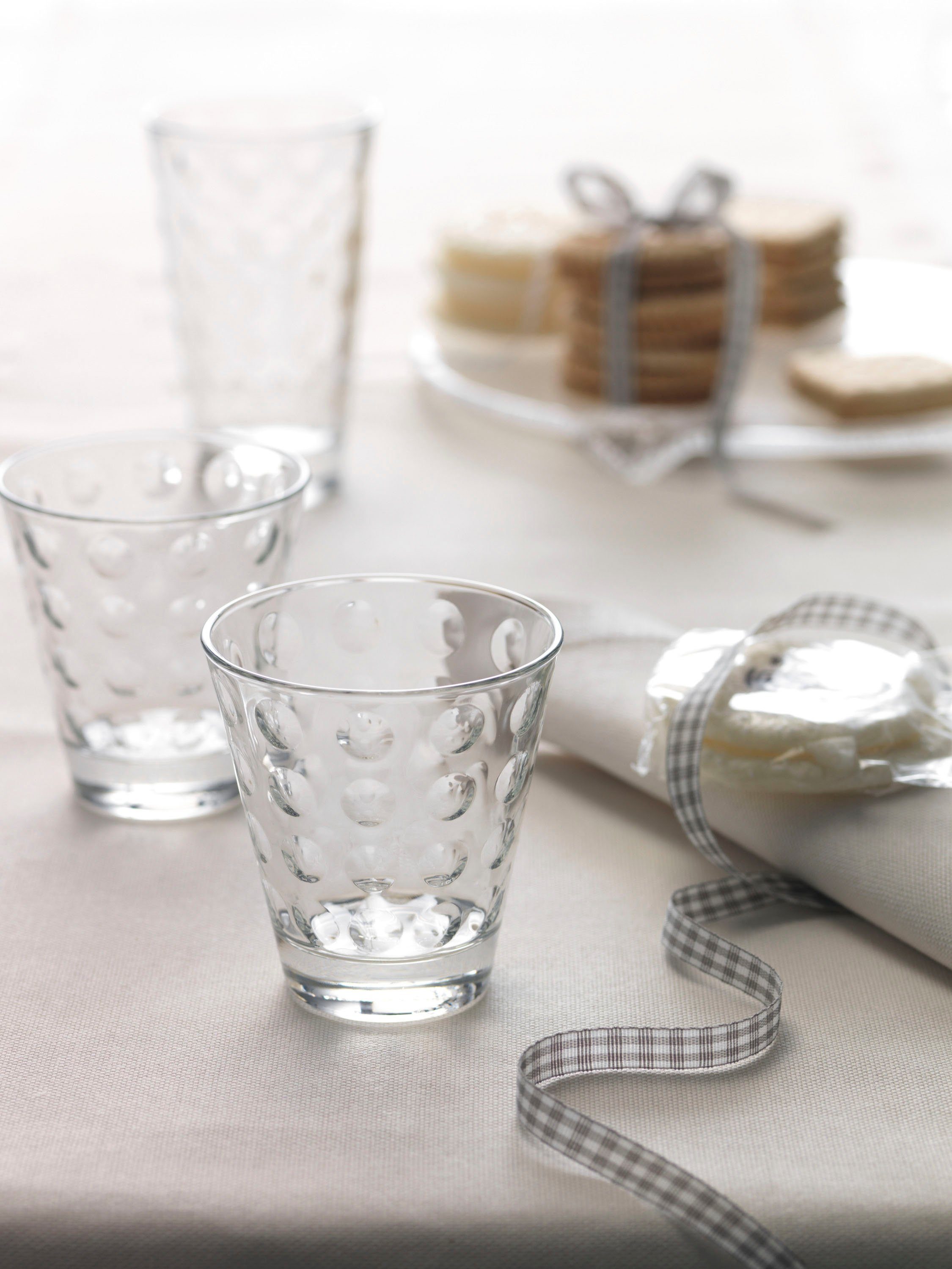 LEONARDO Glazenset Optic 215 ml(set, 6-delig)