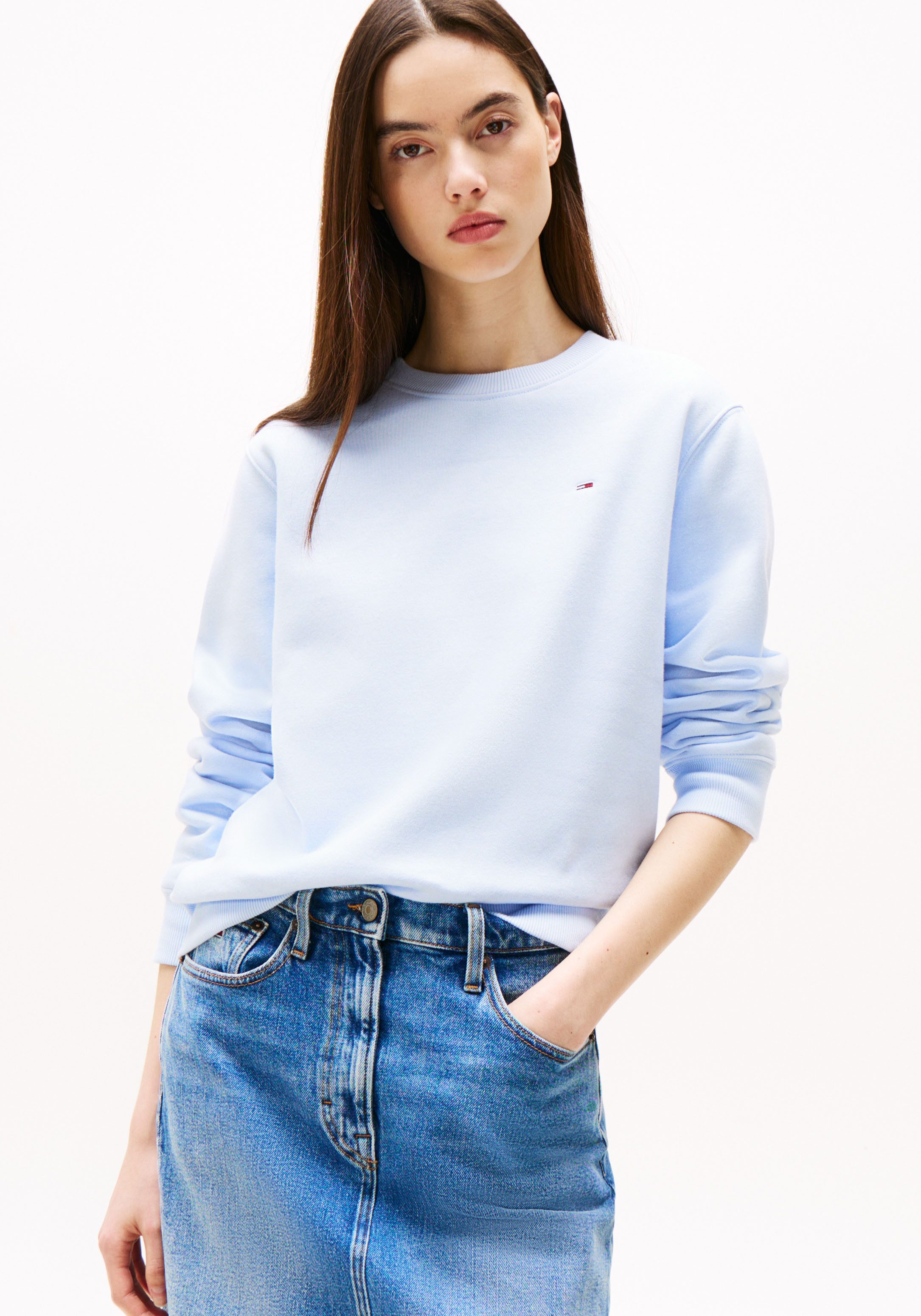 TOMMY JEANS Sweatshirt TJW REG S FLAG CREW