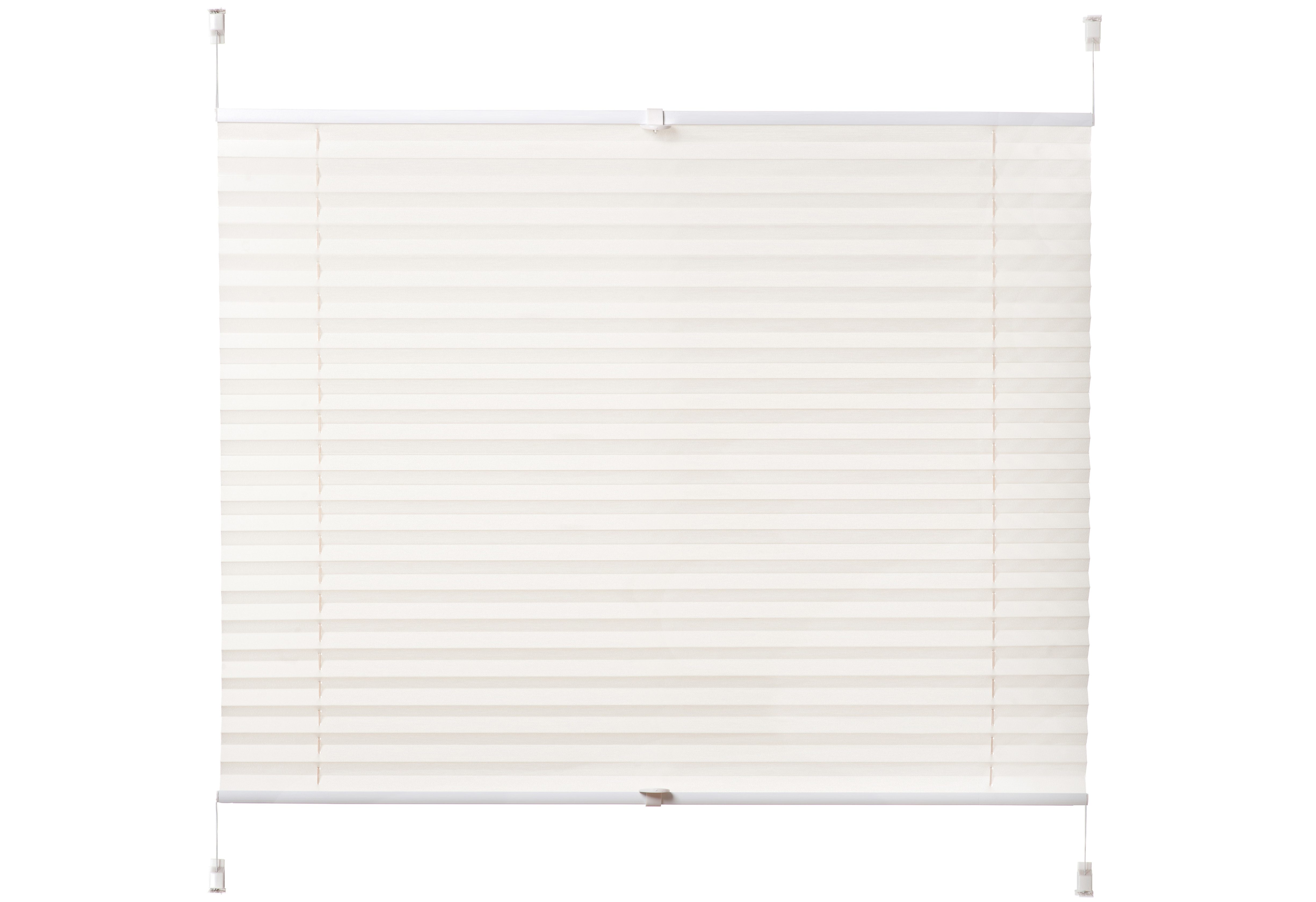 K-HOME Plissé Siena (1 stuk) plisségordijnen maat hxb: 210x70 cm beige