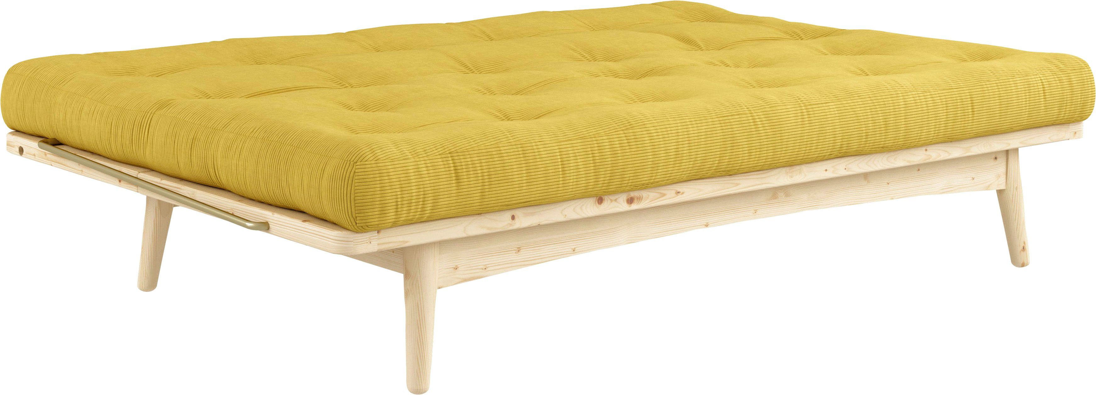 Karup Slaapbank FOLK van massief grenenhout, incl. futonmatras