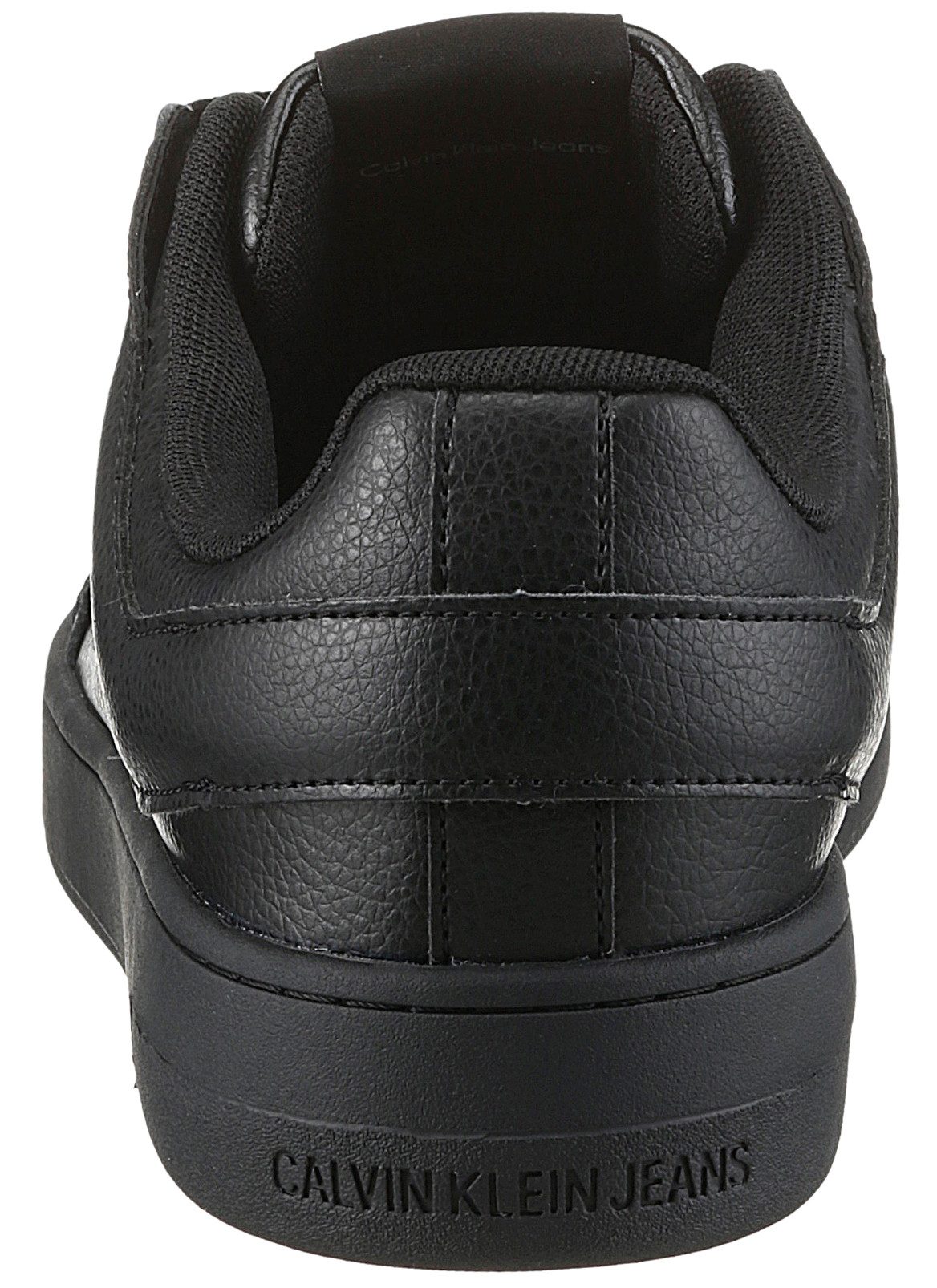Calvin Klein Sneakers BASKET CUP LOW LACEUP TUMBLED veterschoenen, vrijetijdsschoen, basket lage schoen met zijlogo