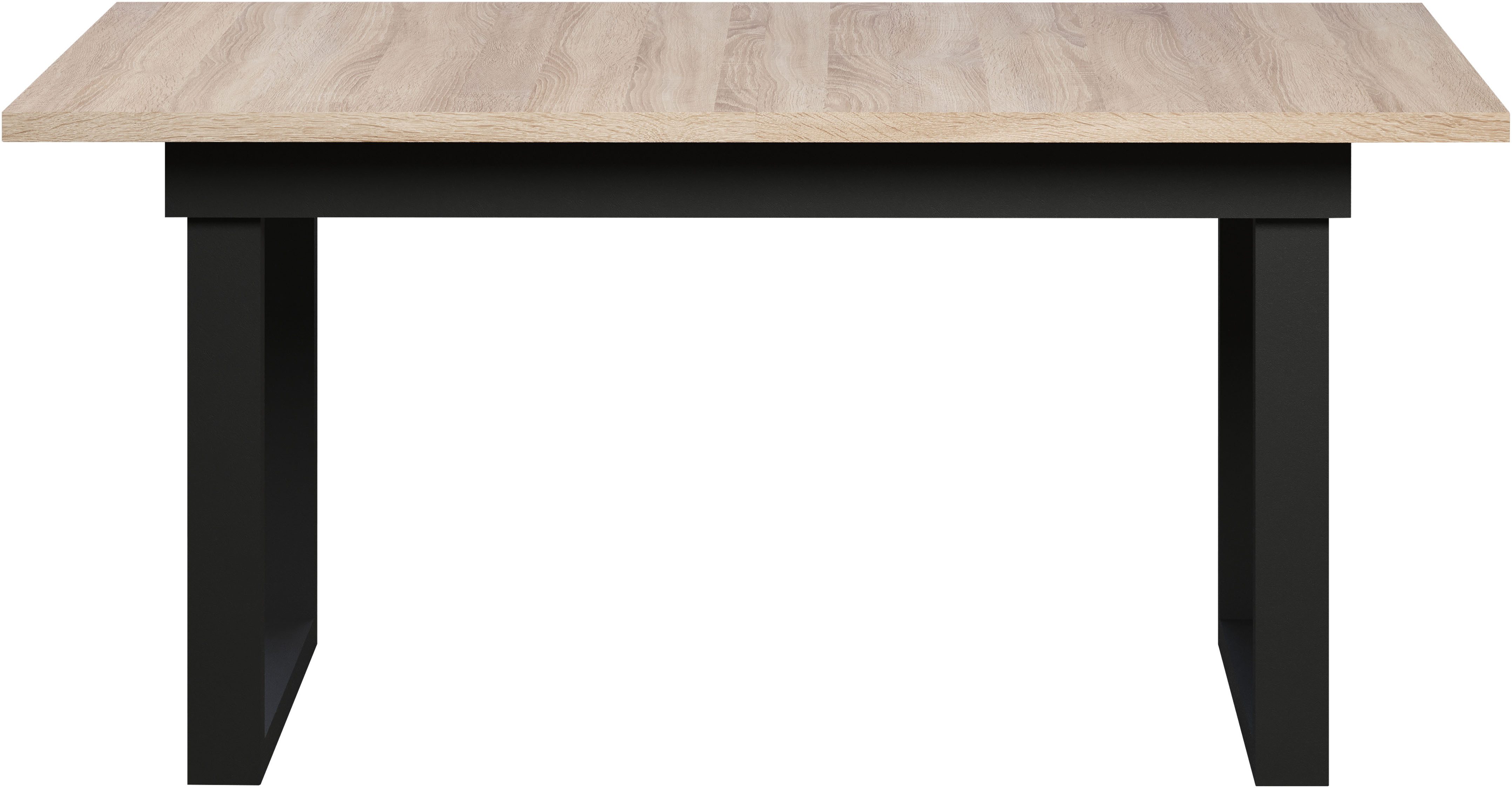 INOSIGN Eettafel Valencia Synchro-uitvoering, metalen runners, uitschuifbaar tot 200 cm eettafels bruin