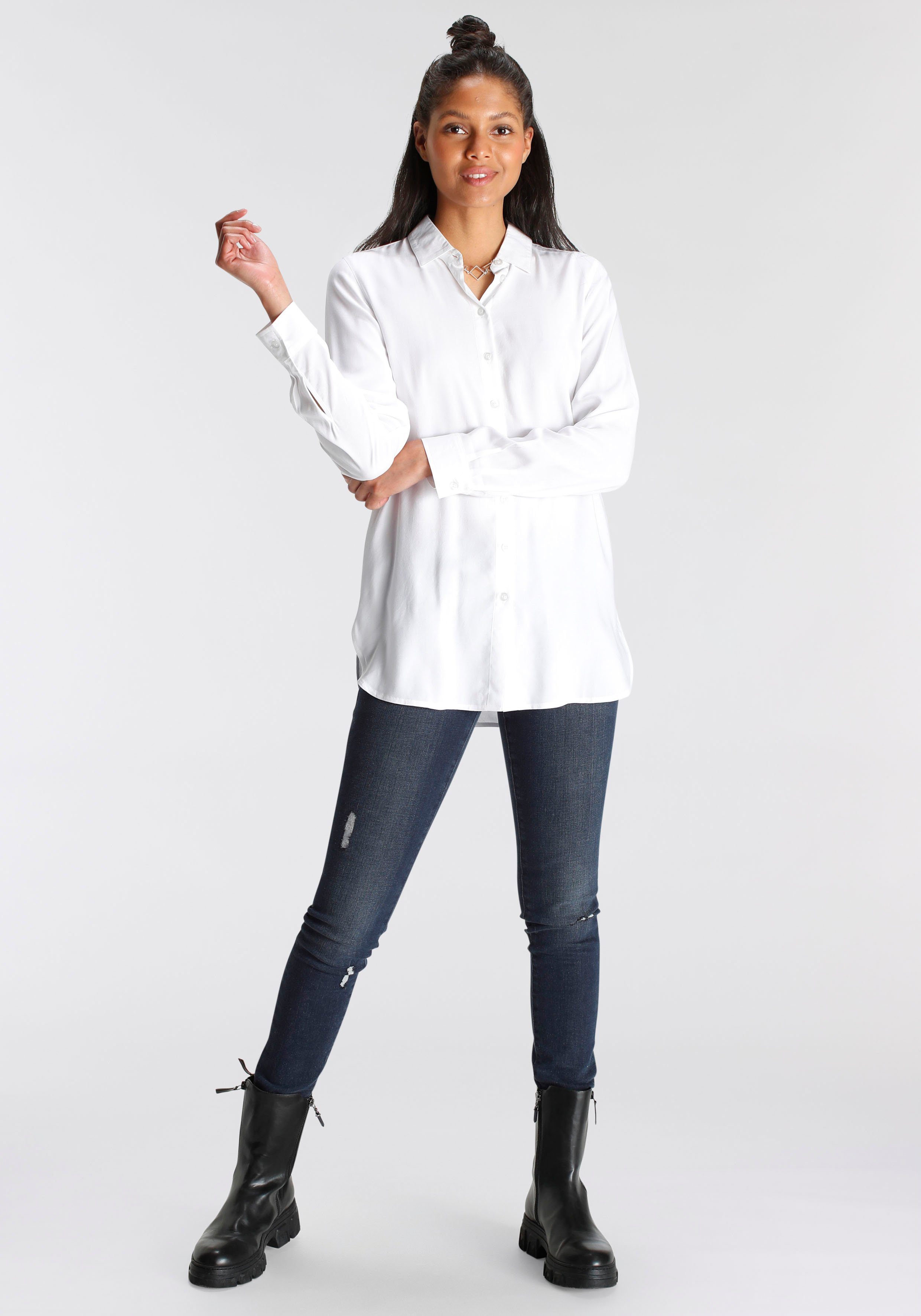 AJC Overhemdblouse in trendy kleuren