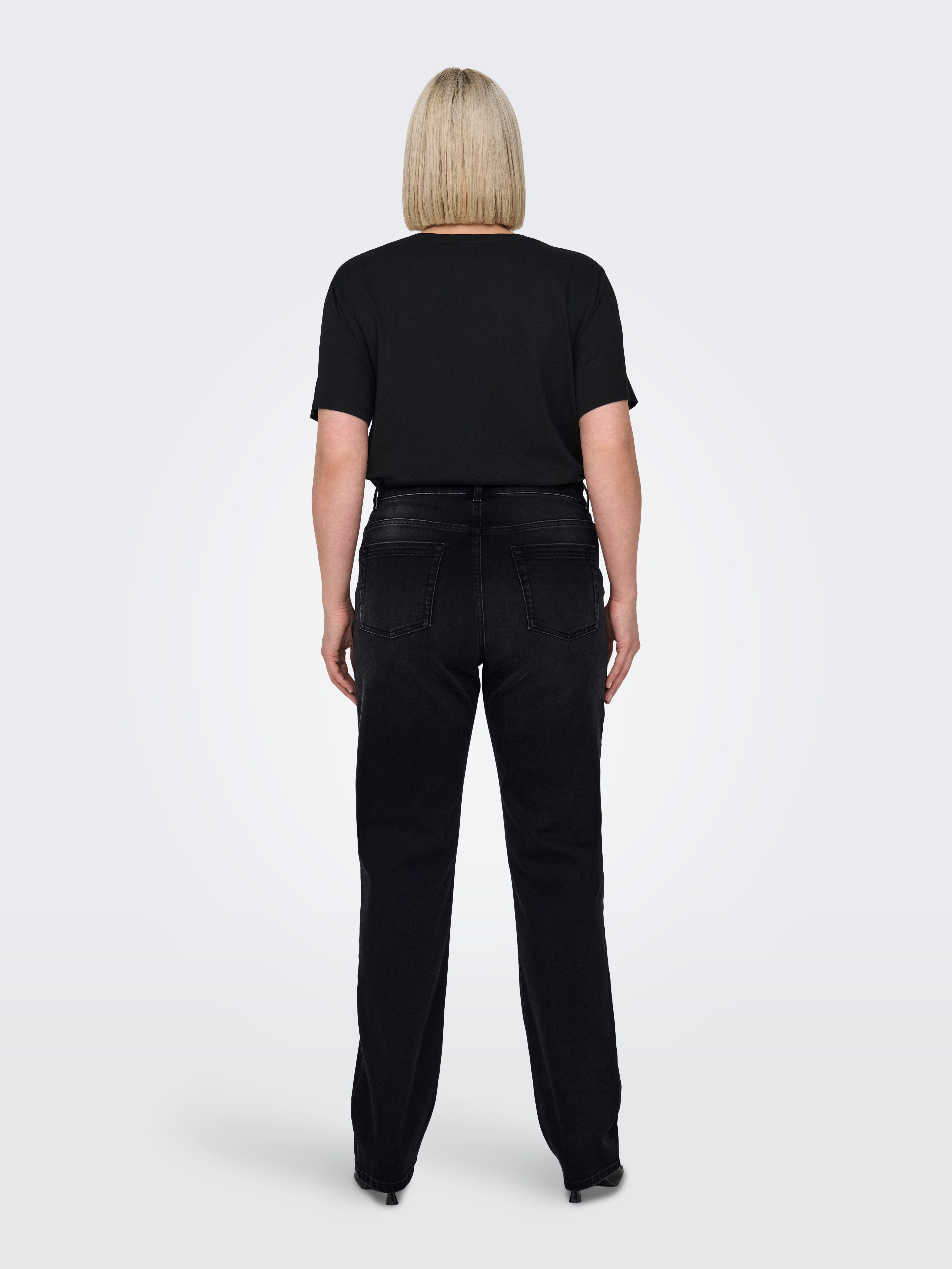ONLY CARMAKOMA High-waist jeans CARWILLY HW STRAIGHT DNM REA1099 NOOS