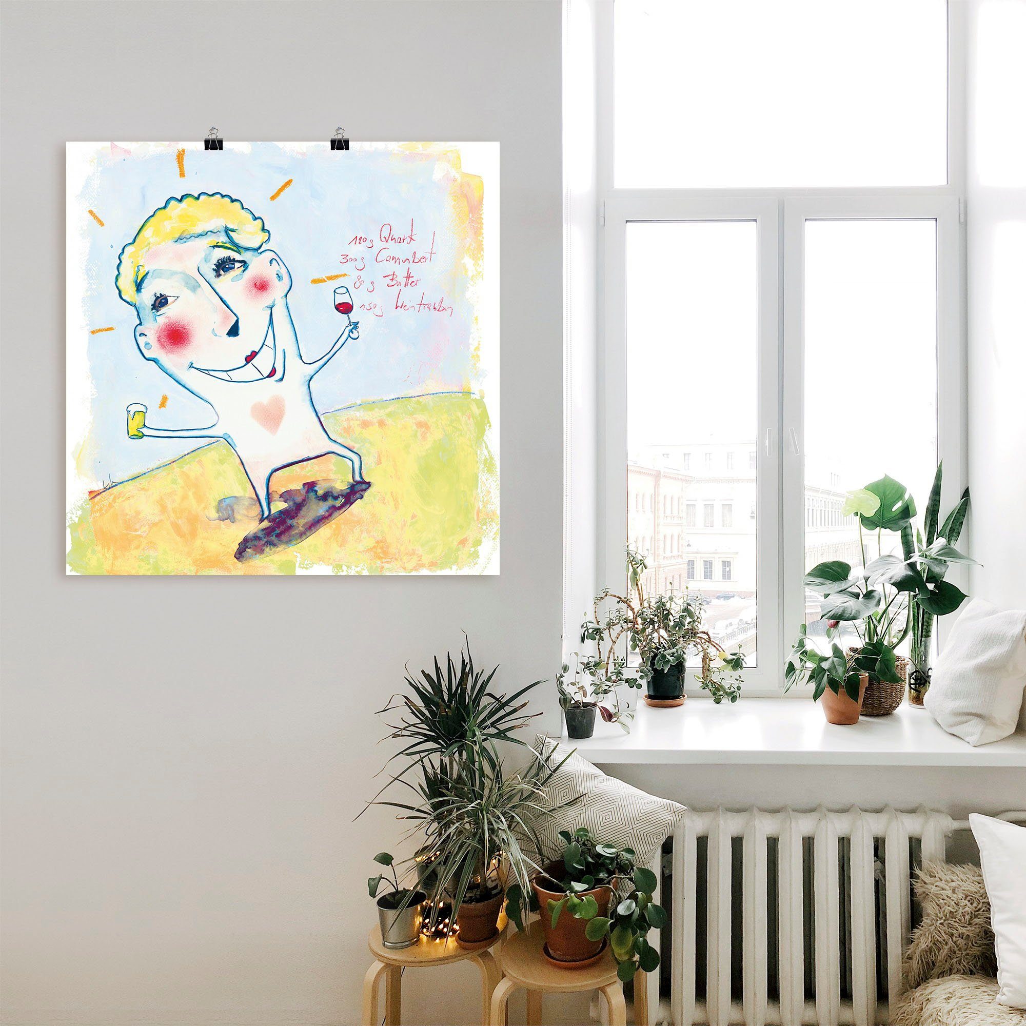Artland Artprint Recept als artprint op linnen, muursticker of poster in verschillende maten