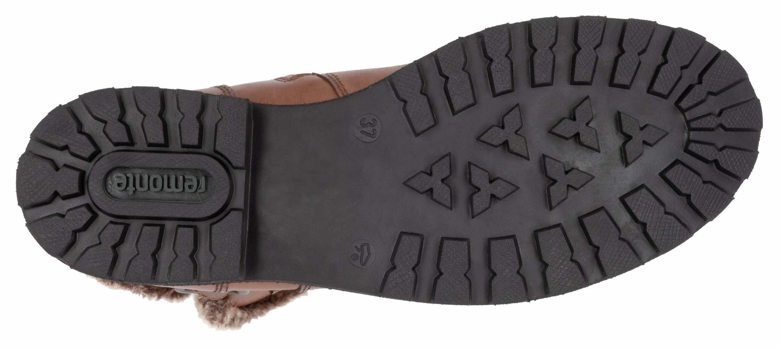 Remonte Winterlaarzen hakken, winter-enkellaars, outdoor schoen met tex-membraan