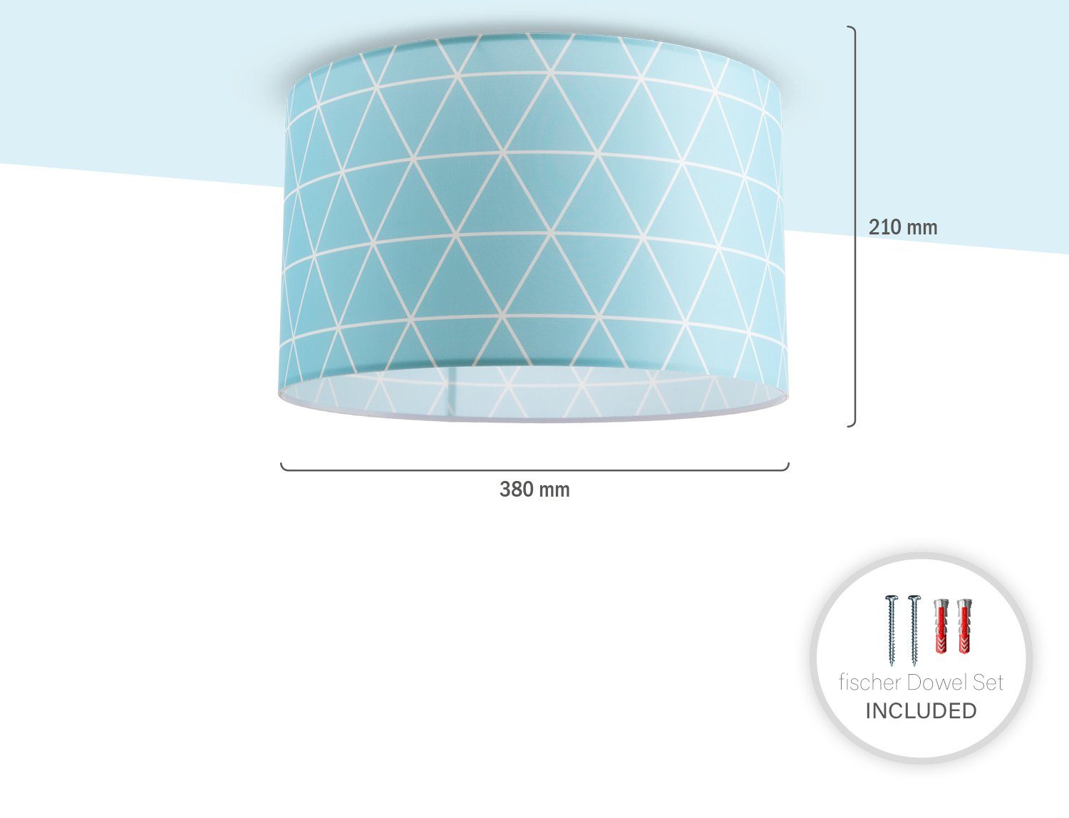 Paco Home Plafondlamp Stella 401 Plafondlamp woonkamer slaapkamer hanglamp Scandi ruiten E27