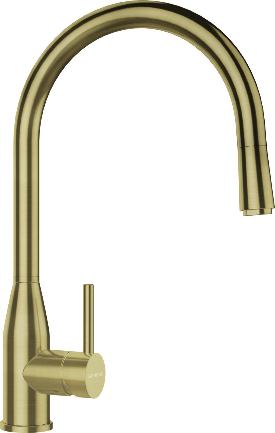 Schock Keukenkraan Kavus Hogedruk, uitschuifbare uitloop keukenkranen goud(kleur)