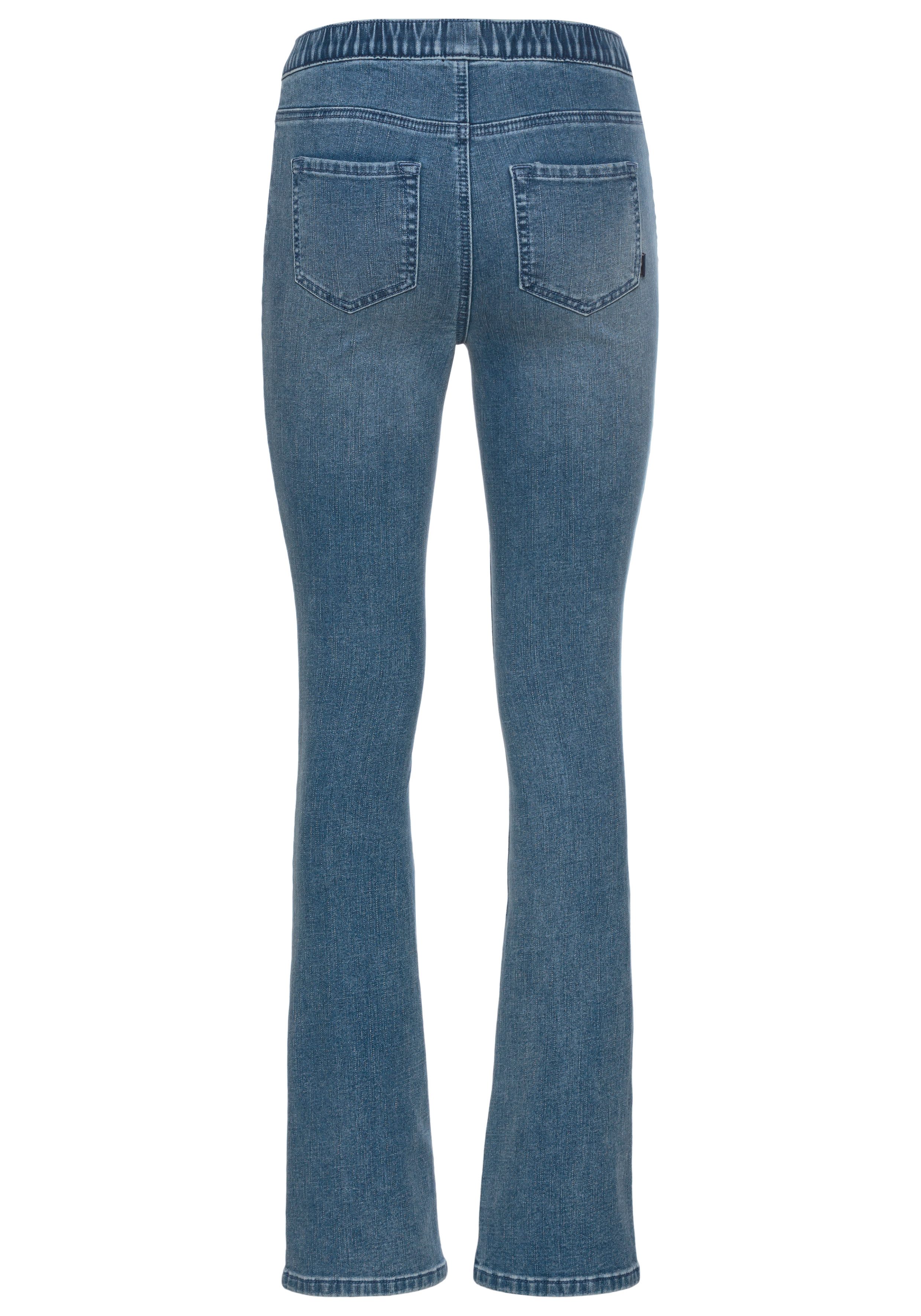 Arizona Jeggings Bootcut met lichte thermo-effect