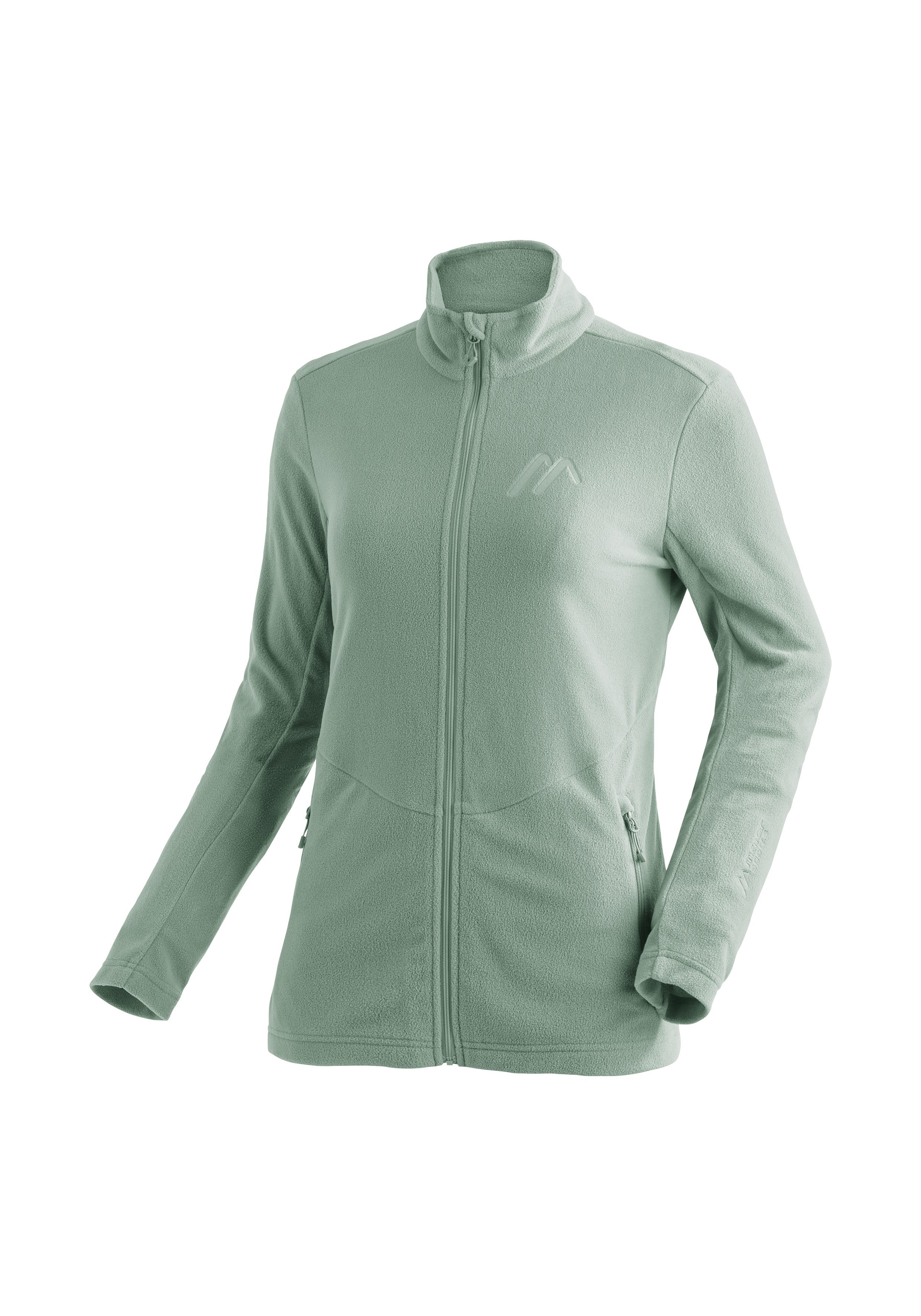 Maier Sports Fleecejack Denise Jacket W Dames midlayer ademend snel drogend full-zip regular fit