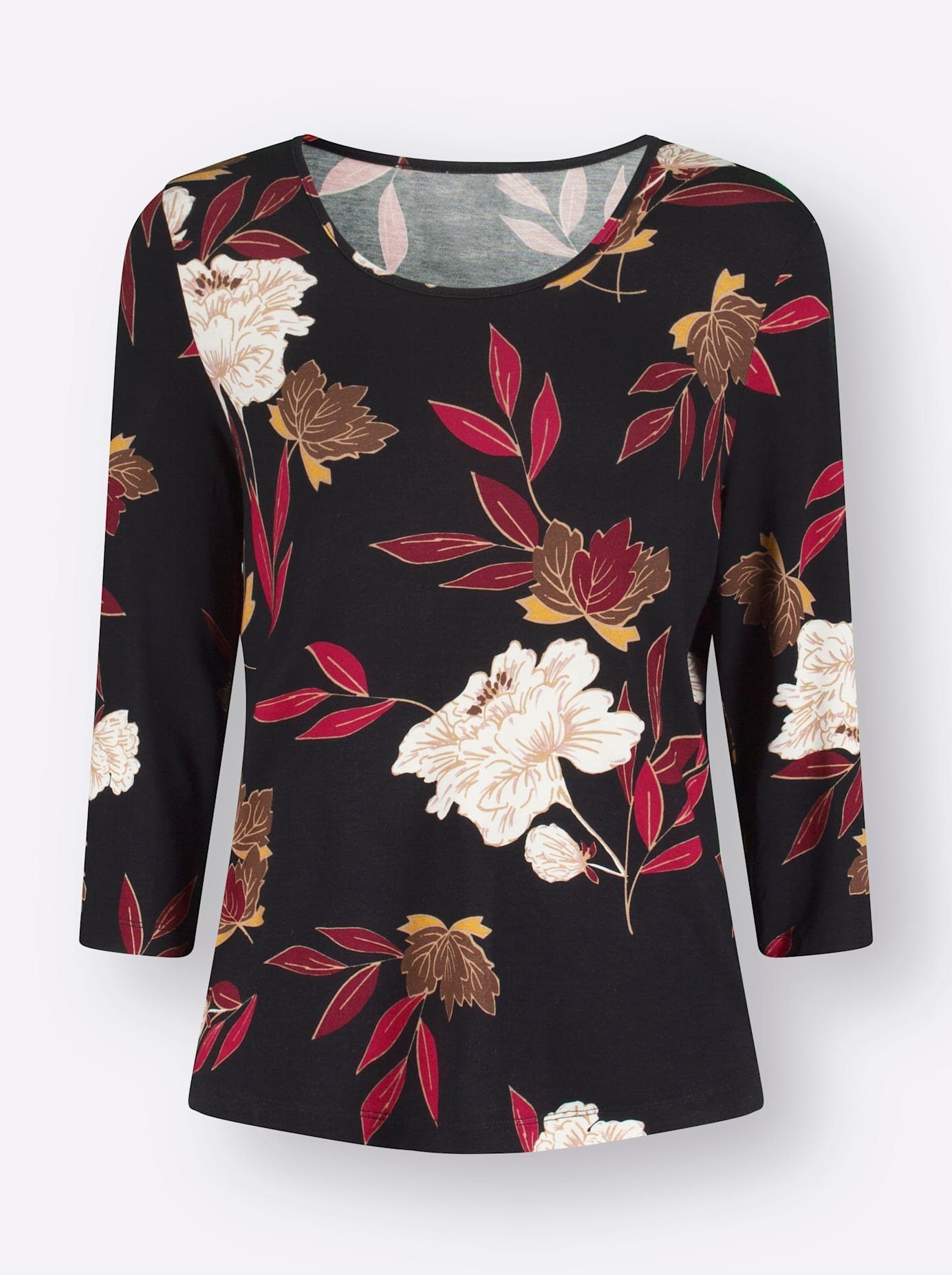 Lady Shirt met print Gedessineerd shirt (1-delig)