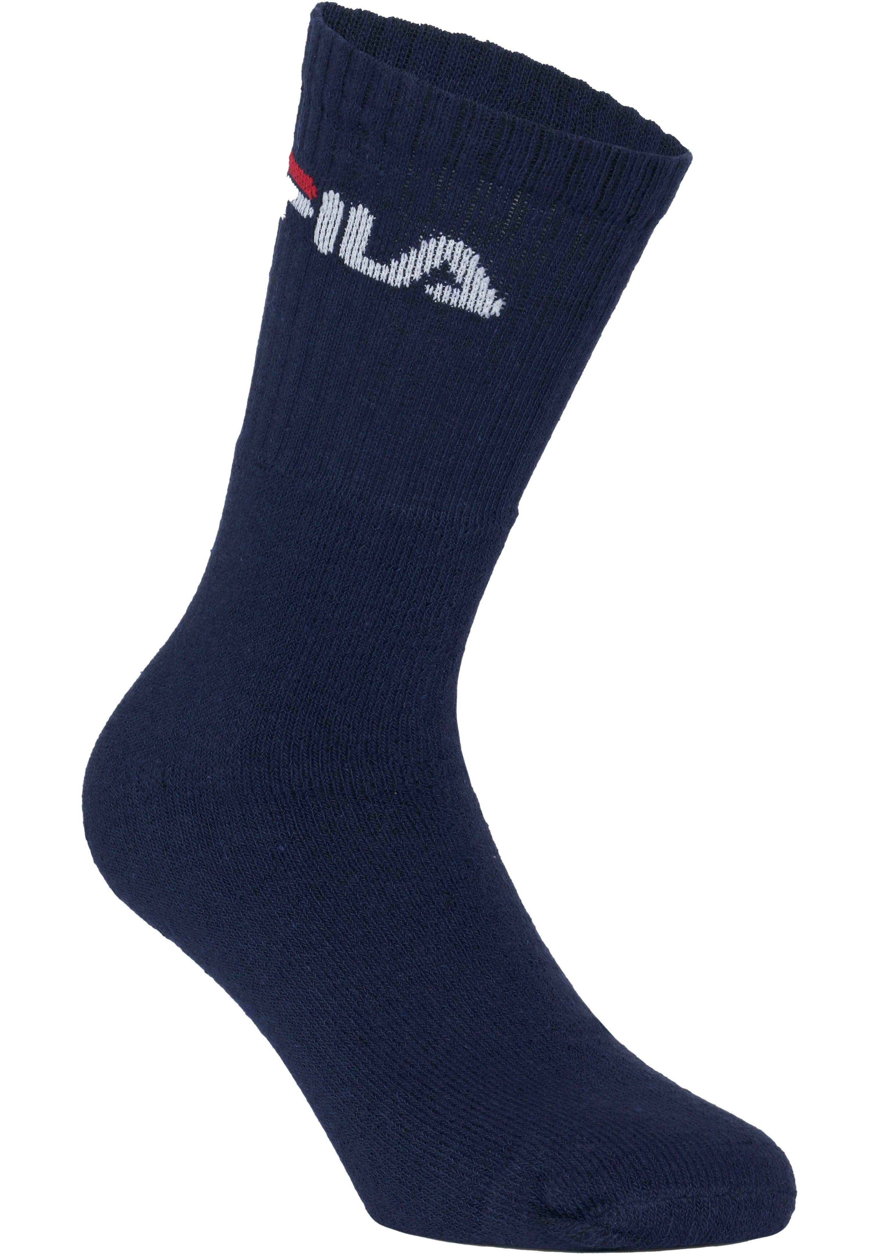 Fila Tennissokken met ingebreid logo (6 paar, Set van 6)