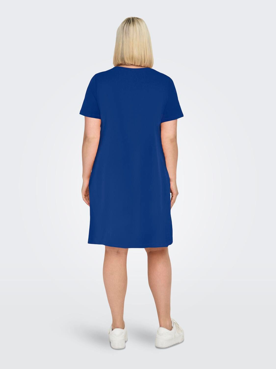 ONLY CARMAKOMA Mini-jurk CARMAY LIFE S/S POCKET DRESS JRS