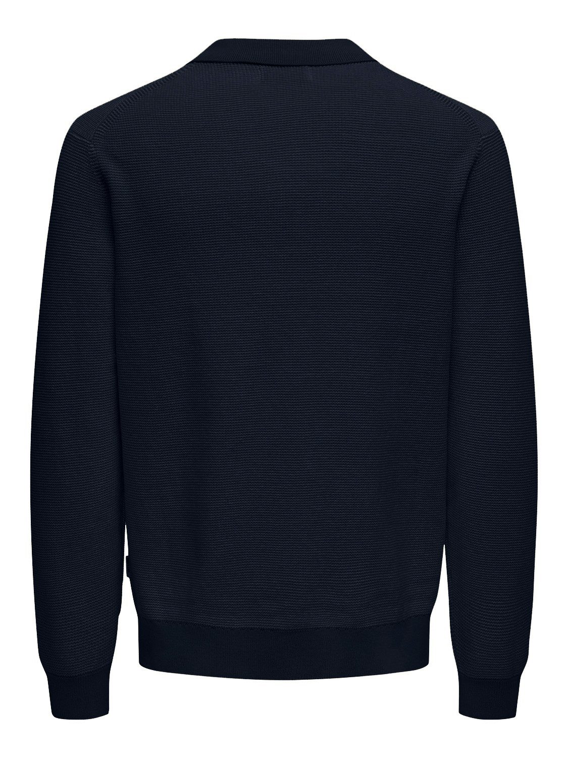 ONLY & SONS Trui met polokraag ONSMATTEO LS ZIP POLO