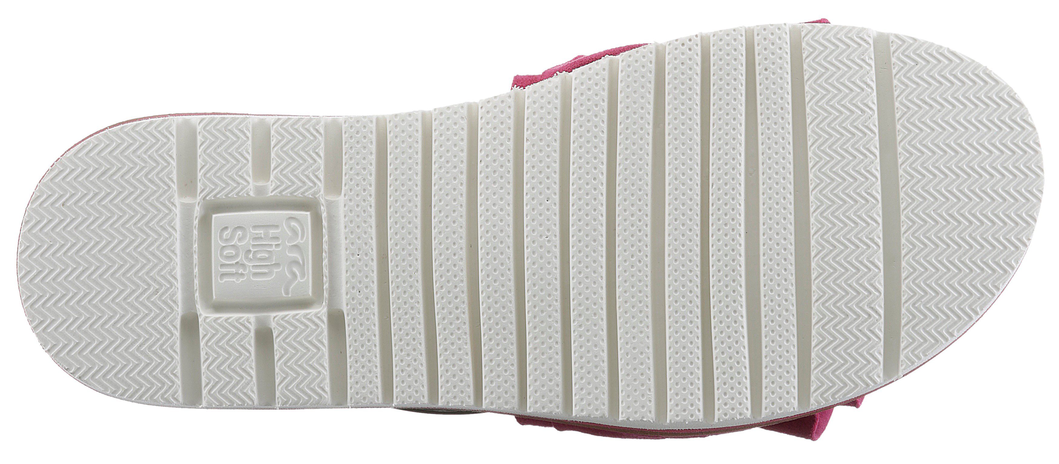 Ara Slippers KENT , sleehak, zomerschoen, pantoffels met slip-on