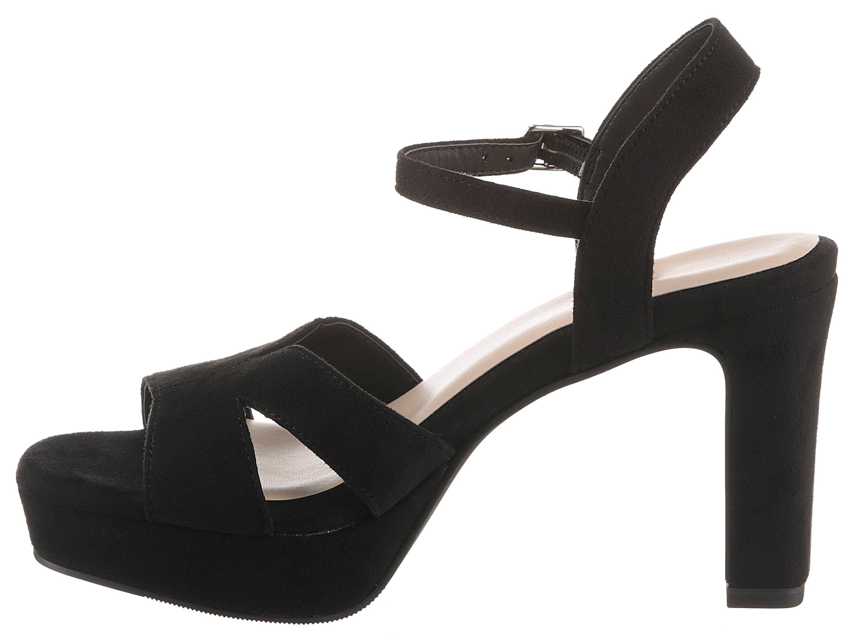 Aniston SHOES Highheel sandaaltjes , zomerschoen, avond sandaal, sleehak - nieuwe collectie