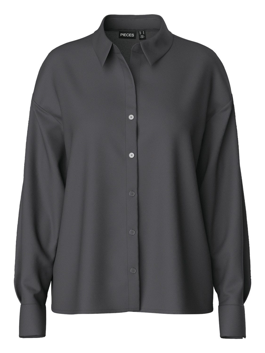 pieces Overhemdblouse PCFRANAN LS SHIRT NOOS BC