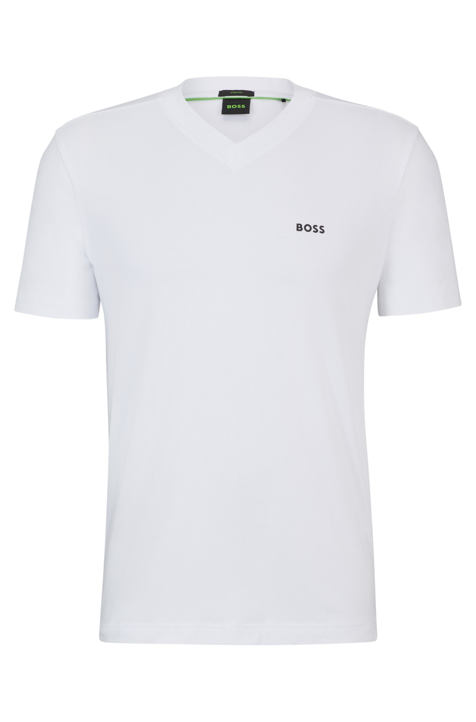 BOSS GREEN T-shirt Tee V met v-hals