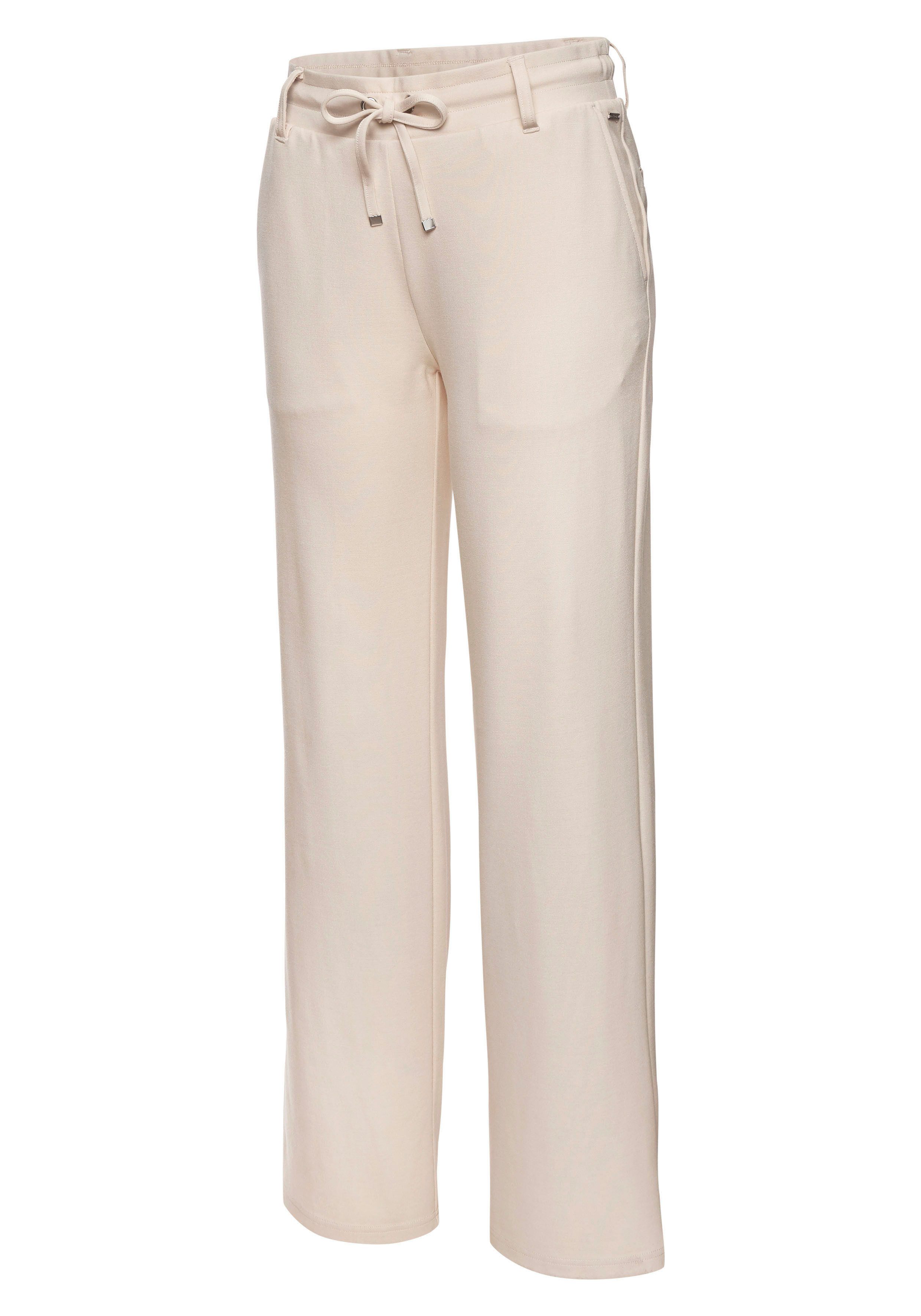 Lascana Homewearbroek in zacht vloeiend materiaal loungewear