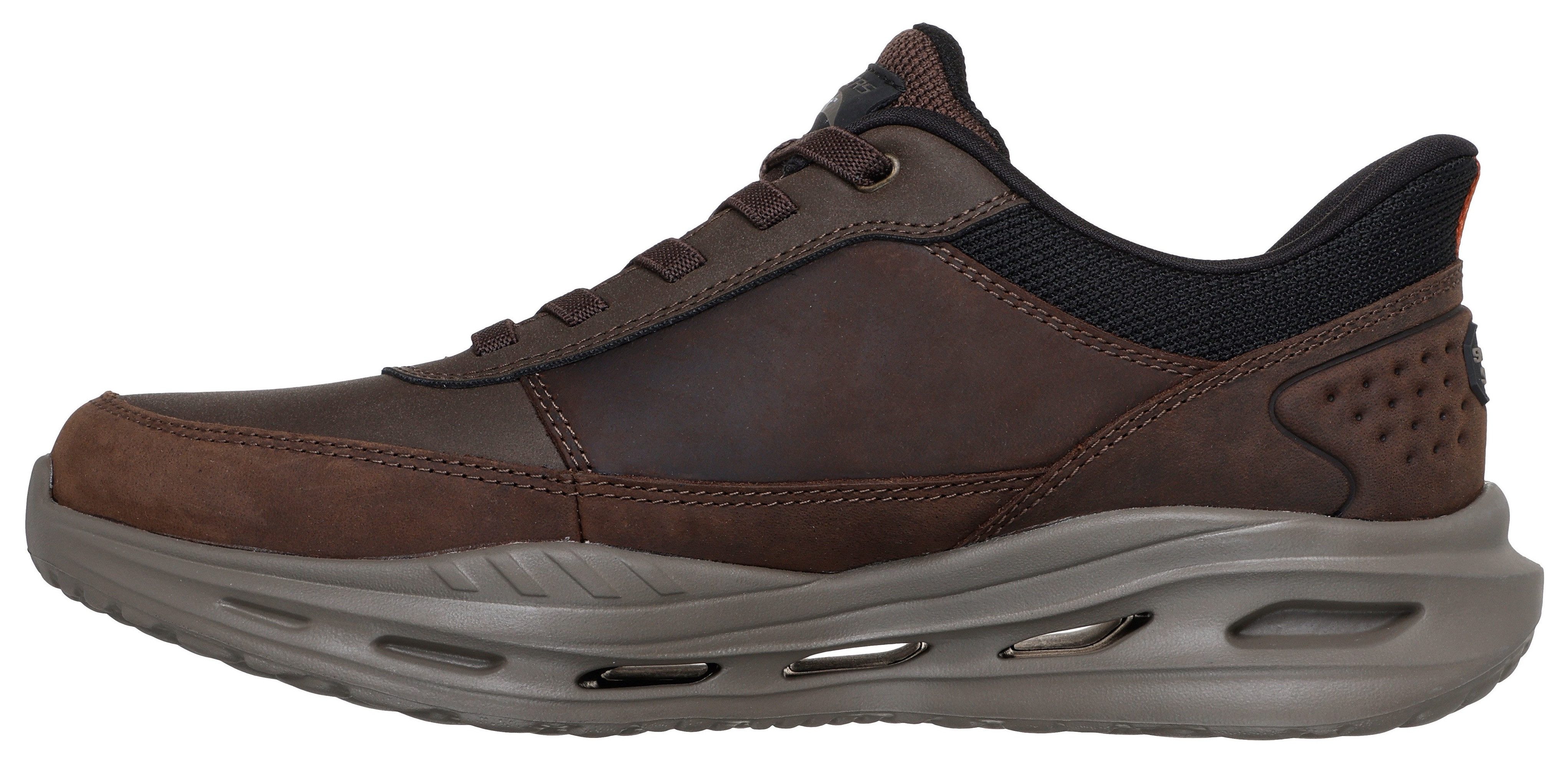 Skechers Slip-on sneakers ARCH FIT ORVAN Veterschoen, trainingsschoen met Glide Step
