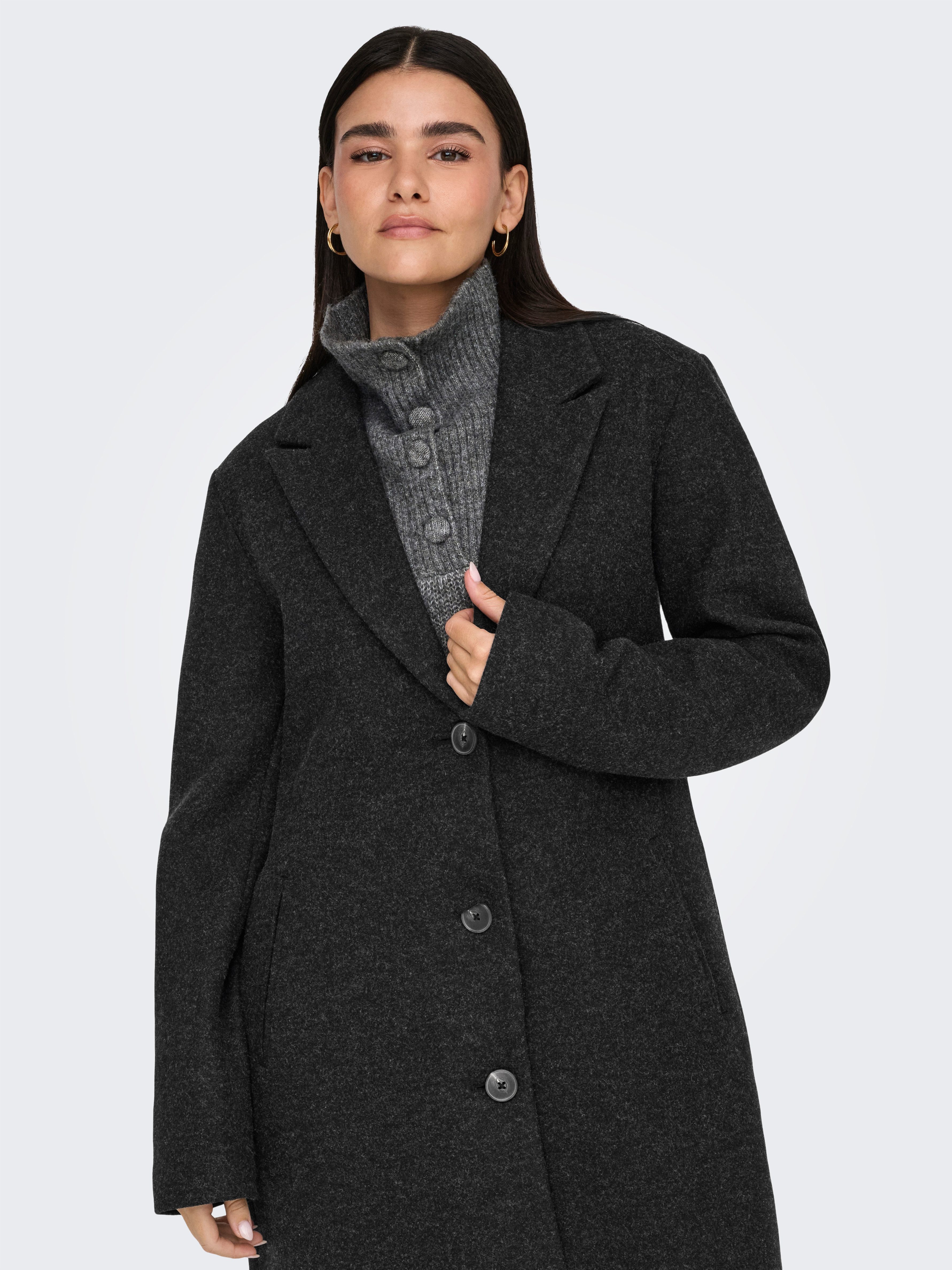JDY Korte jas JDYECHO LIFE COAT OTW NOOS