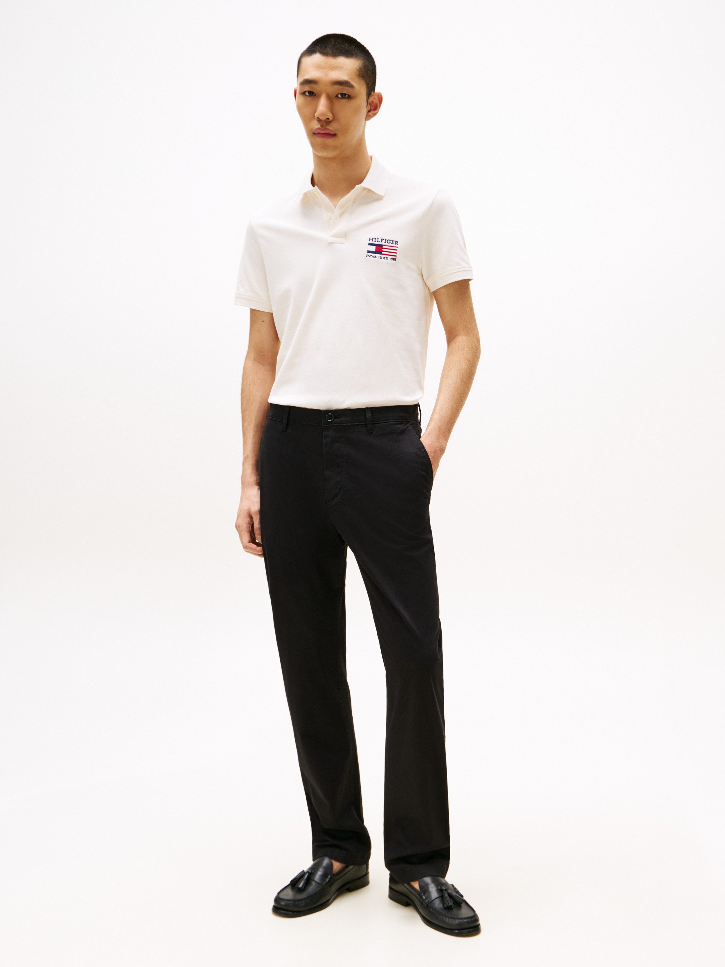Tommy Hilfiger Poloshirt HILFIGER FLAG REG POLO