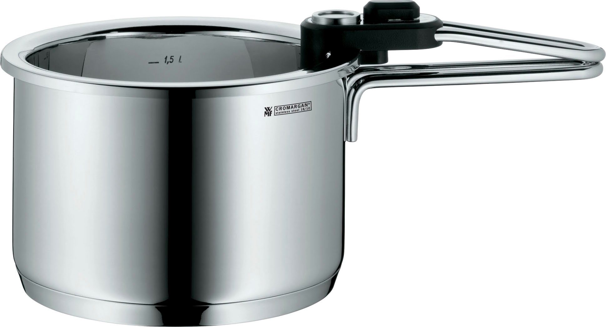WMF Sudderpan Waterbadpan met uitneembare inzet Ø 18 cm, met temperatuurindicator, vaatwasmachinebestendig, inductie