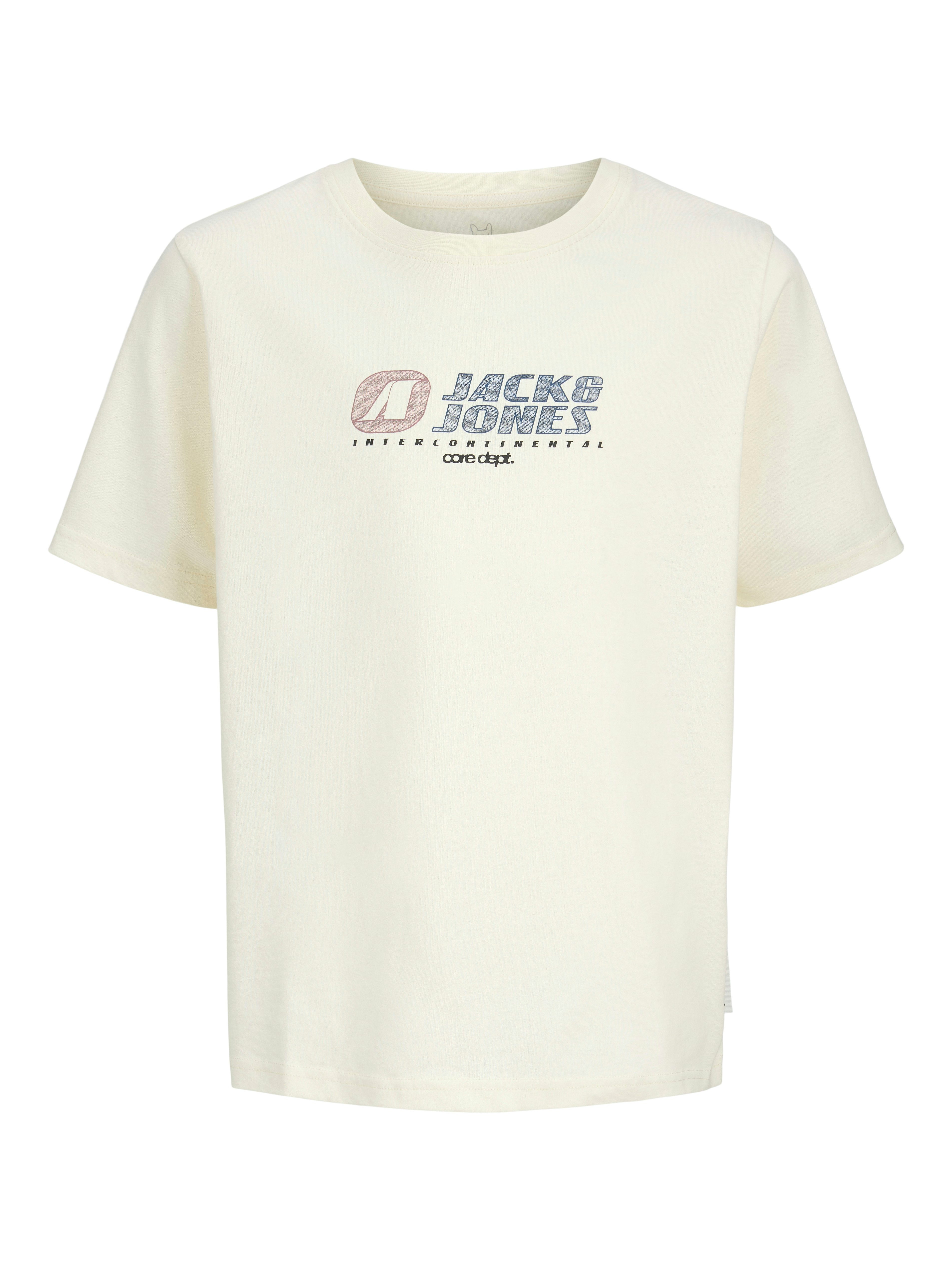 Jack & Jones Junior T-shirt JCOTIER FRONT PRINT TEE SS CN SN JNR