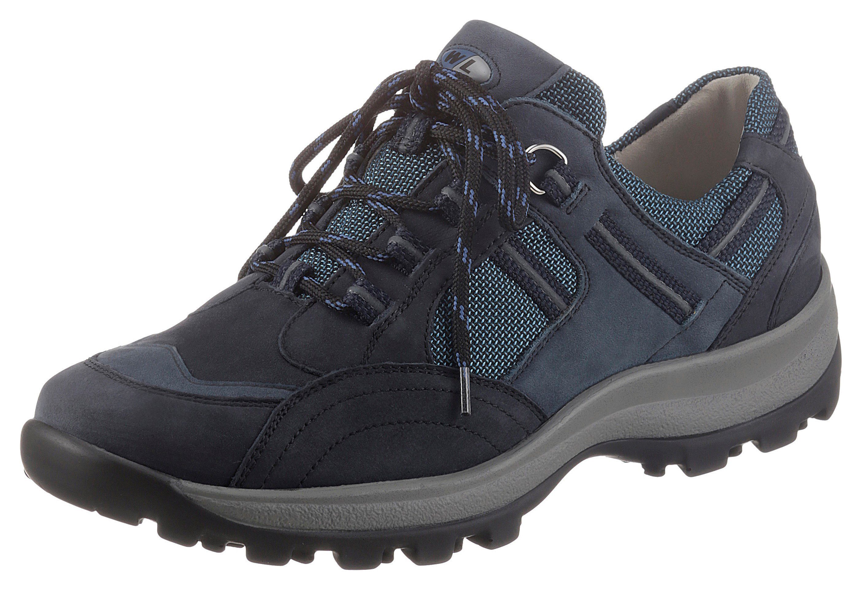 Waldläufer Veterschoenen Holly comfortabele schoen, lage schoen, outdoorschoen in trekking-look, h-breedte