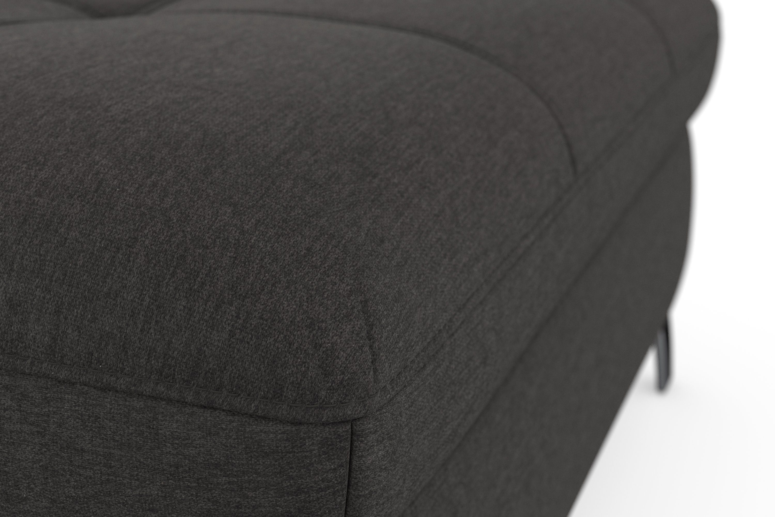 sit&more Hocker met bergruimte Maggiore met bergruimte en moderne metalen poten