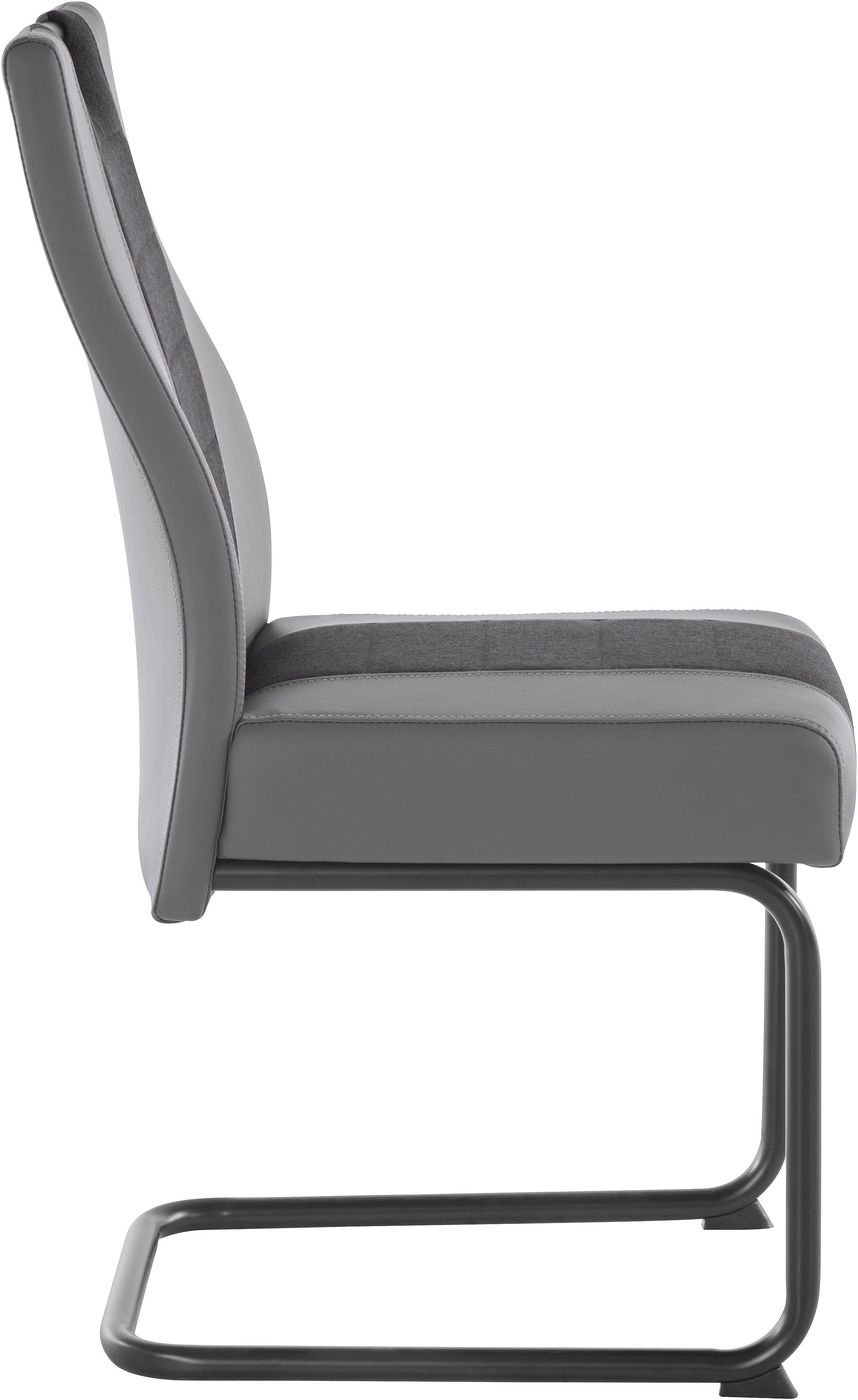 HELA Eetkamerstoel Erika S 2 of 4 stuks, comfortabele bekleding met binnenvering, sledestoel (set)