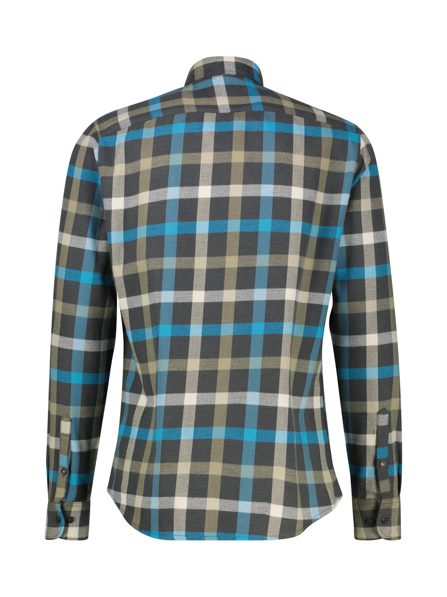 Lerros Flanellen overhemd LERROS Stijlvol Flanellen overhemd, klassiek geruit