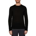 calvin klein trui met ronde hals superior wool crew neck sweater zwart